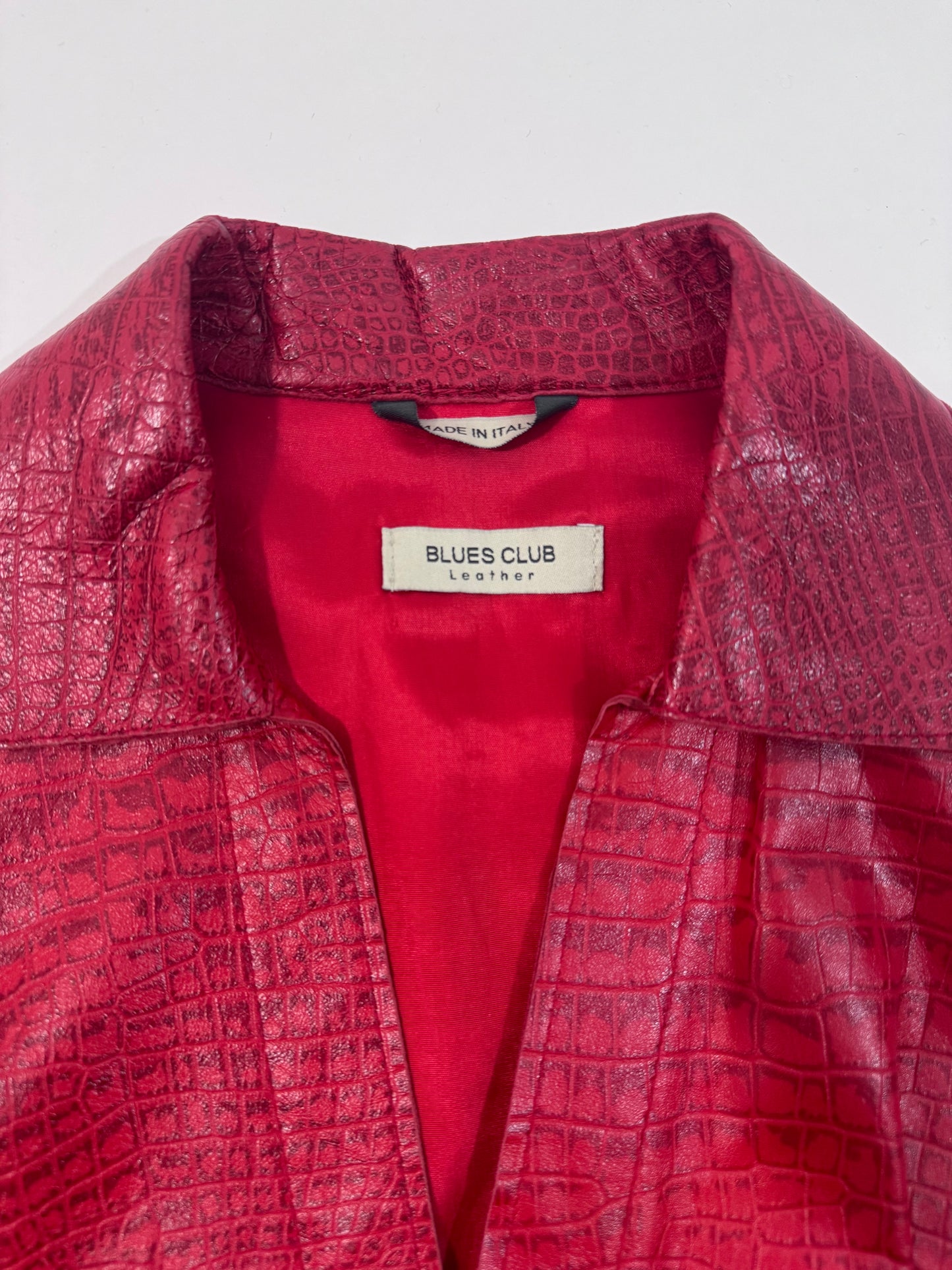 '90s Lightweight Leather Jacket