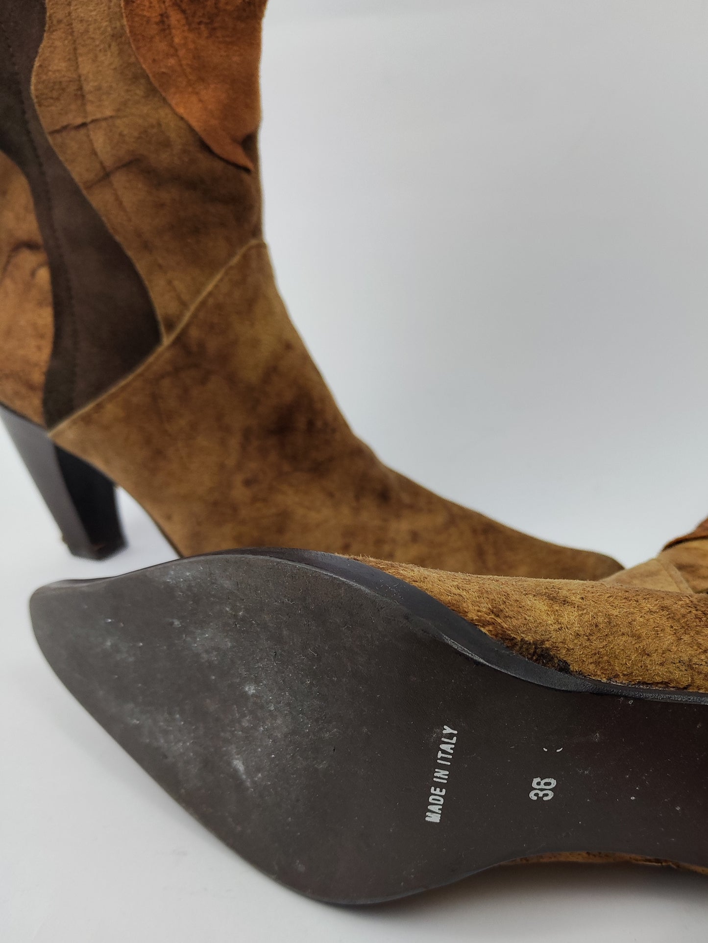 Vintage Suede Boots