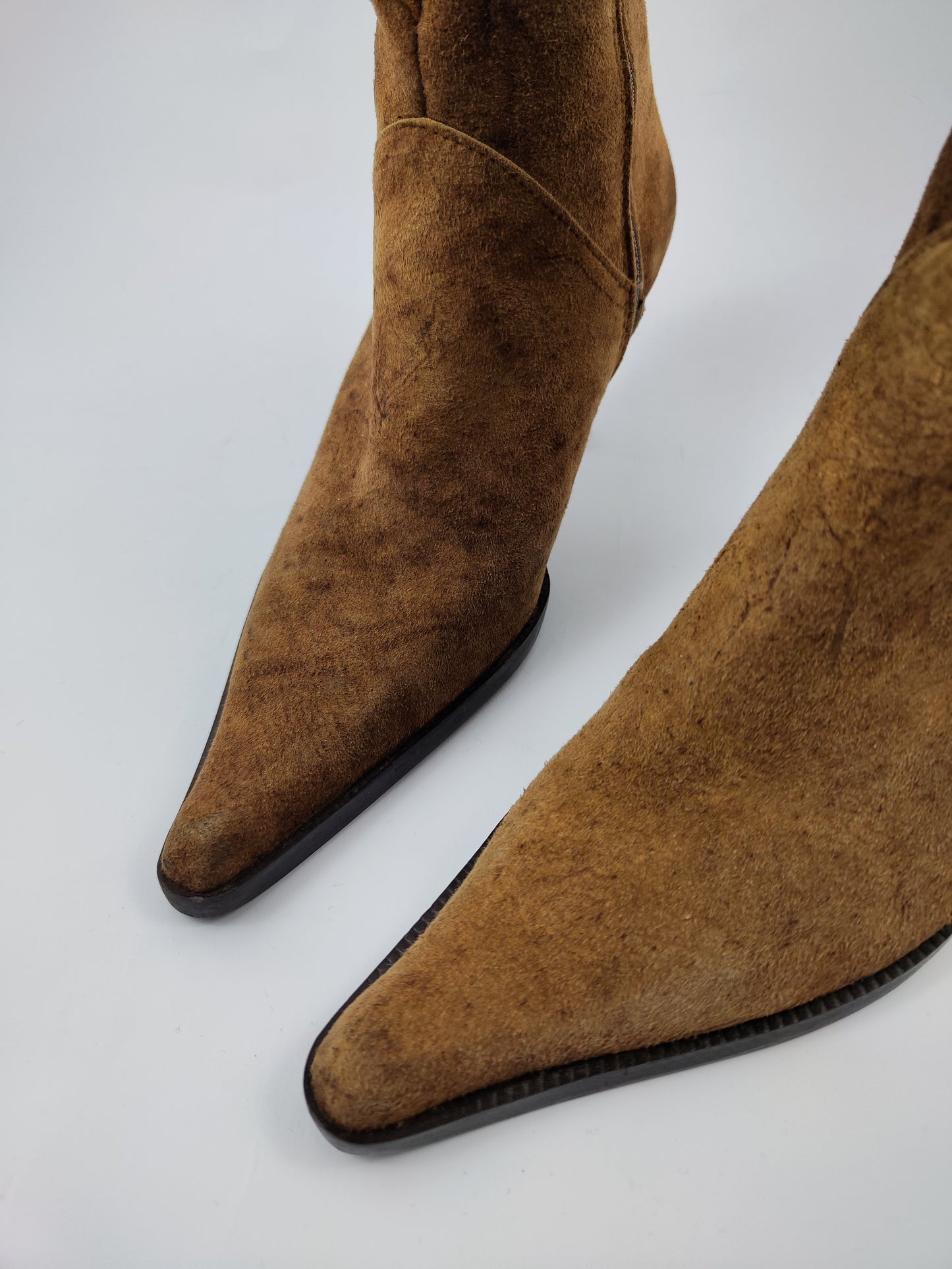 Vintage Suede Boots