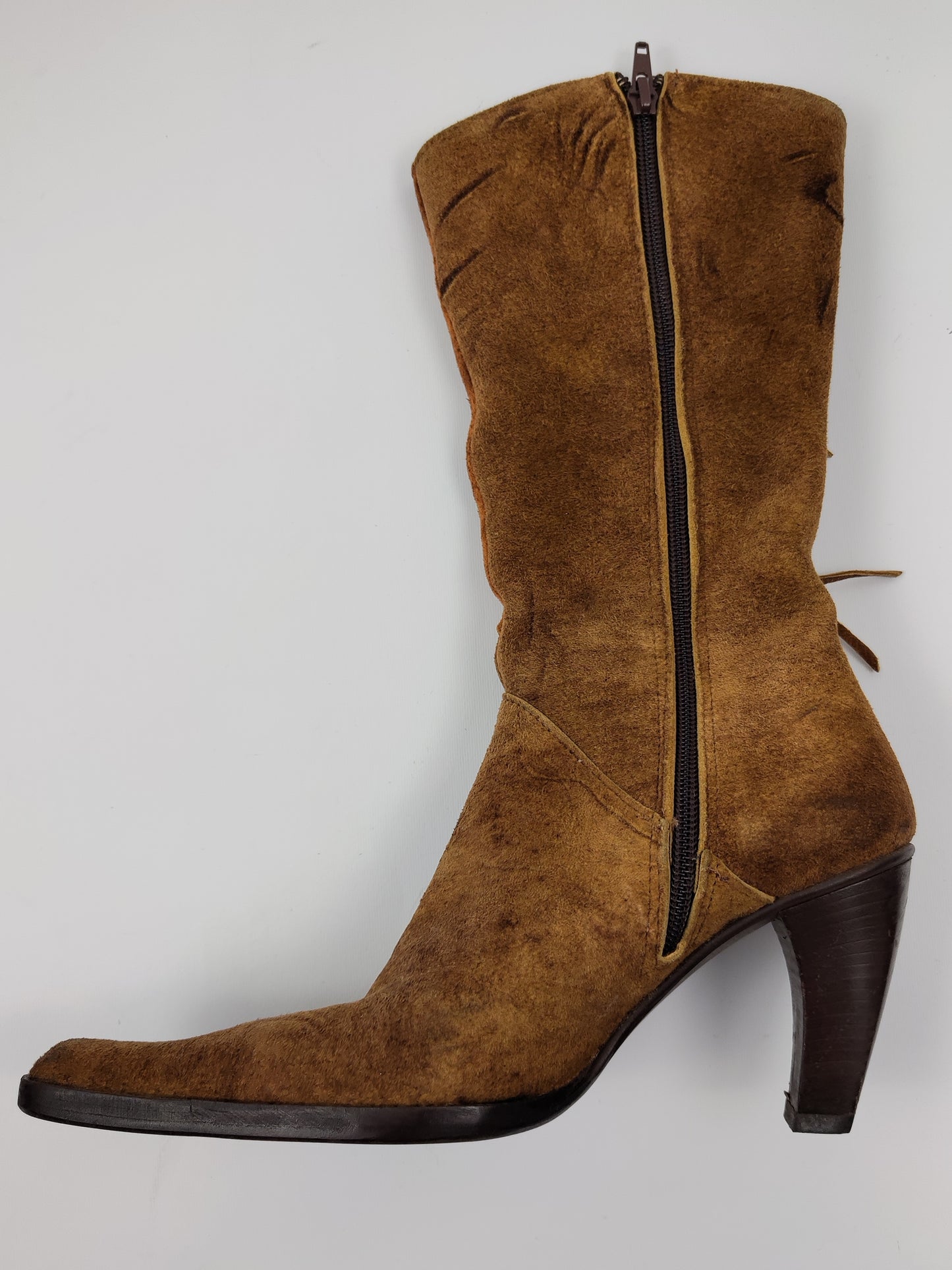 Vintage Suede Boots