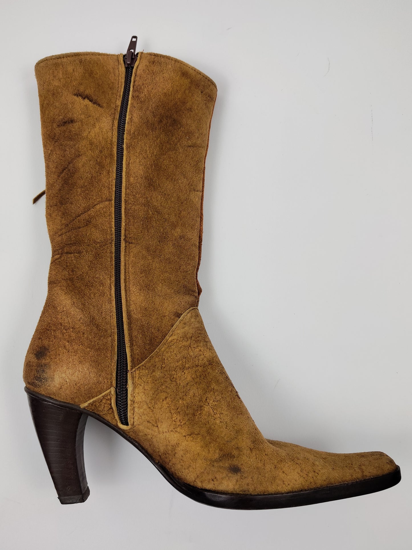 Vintage Suede Boots