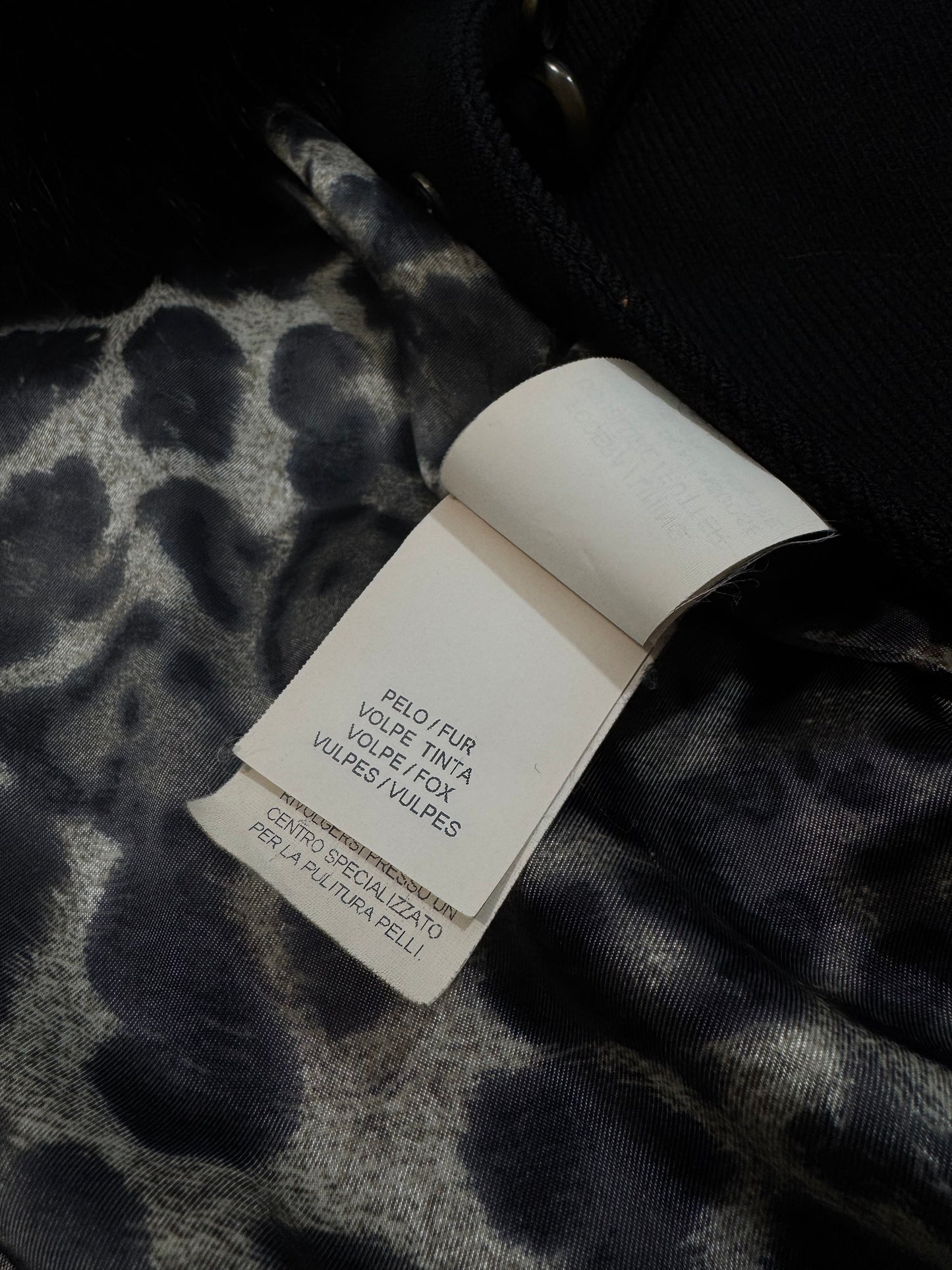 100% Wool Hooked Coat, Fur Collar