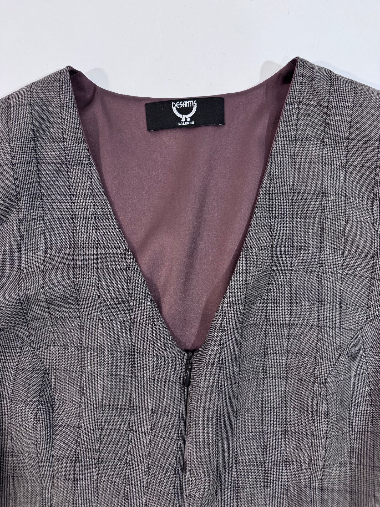 100% Wool Tailored Jumpsuit
