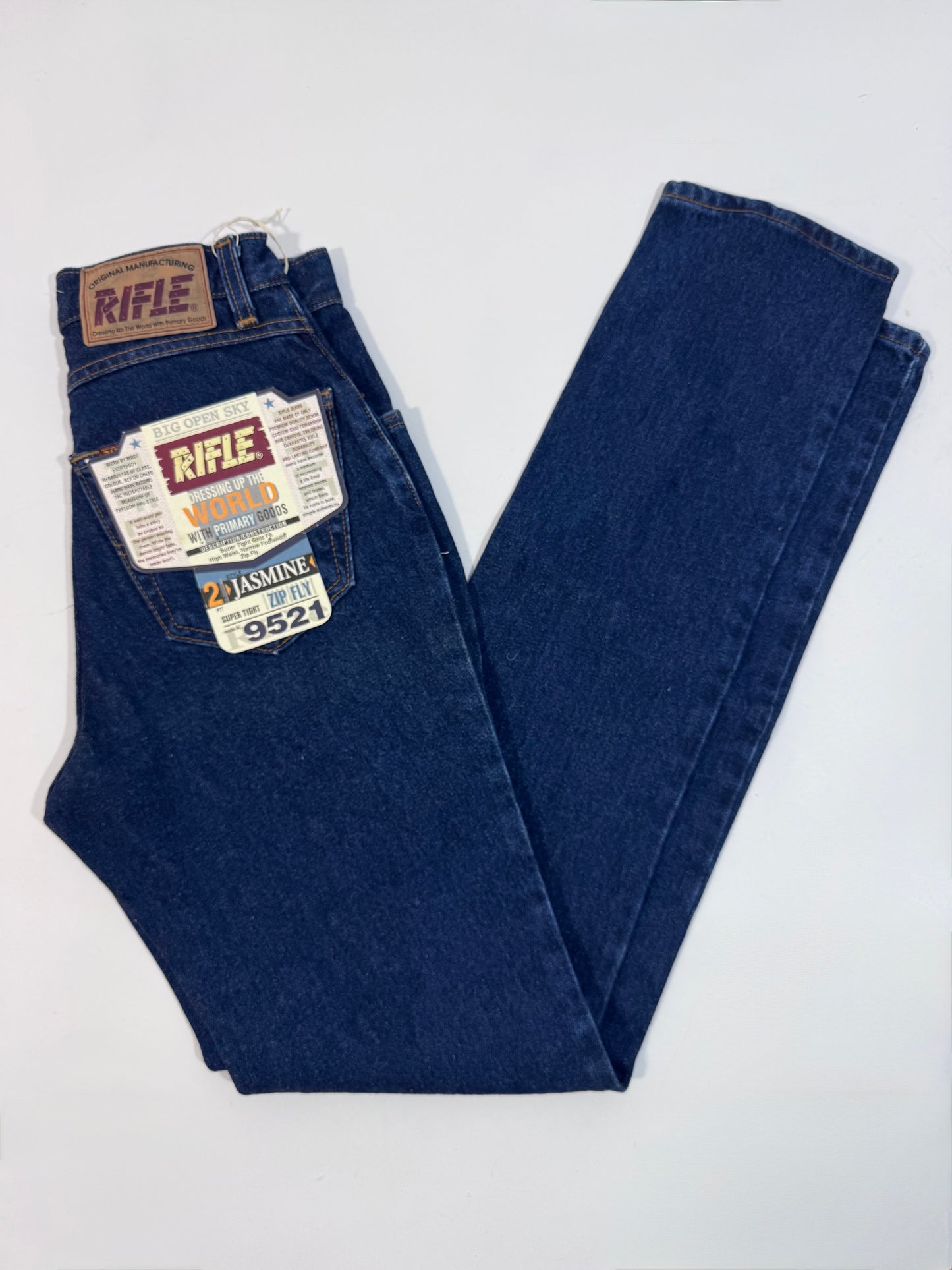 Rifle Jasmine Deadstock Jeans - Dark Wash - Size 27-32