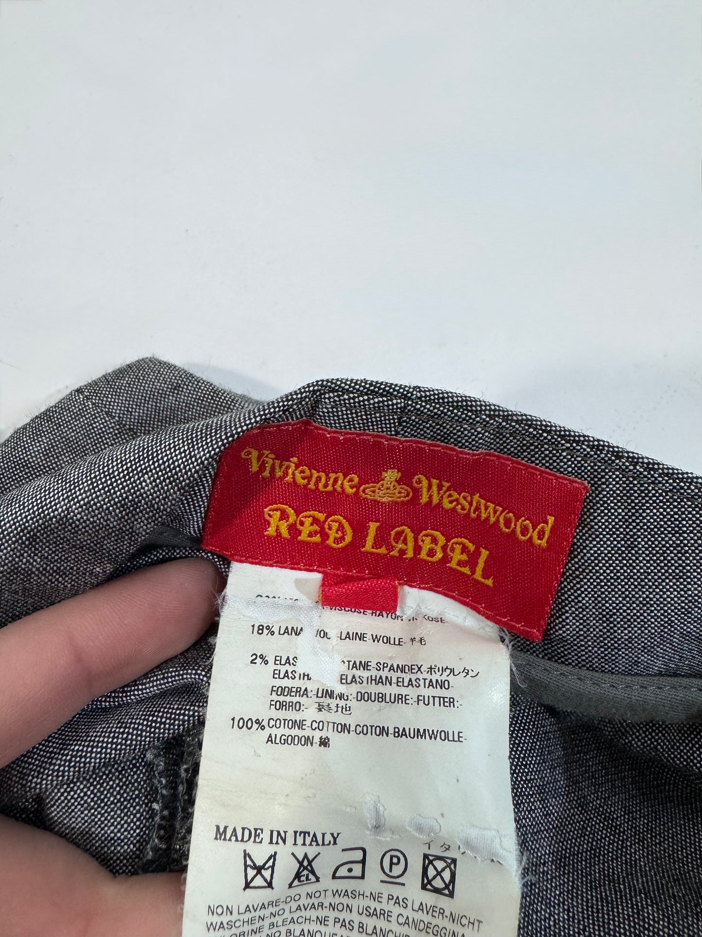 Vivienne Westwood Red Label 2009c. Grey Trousers