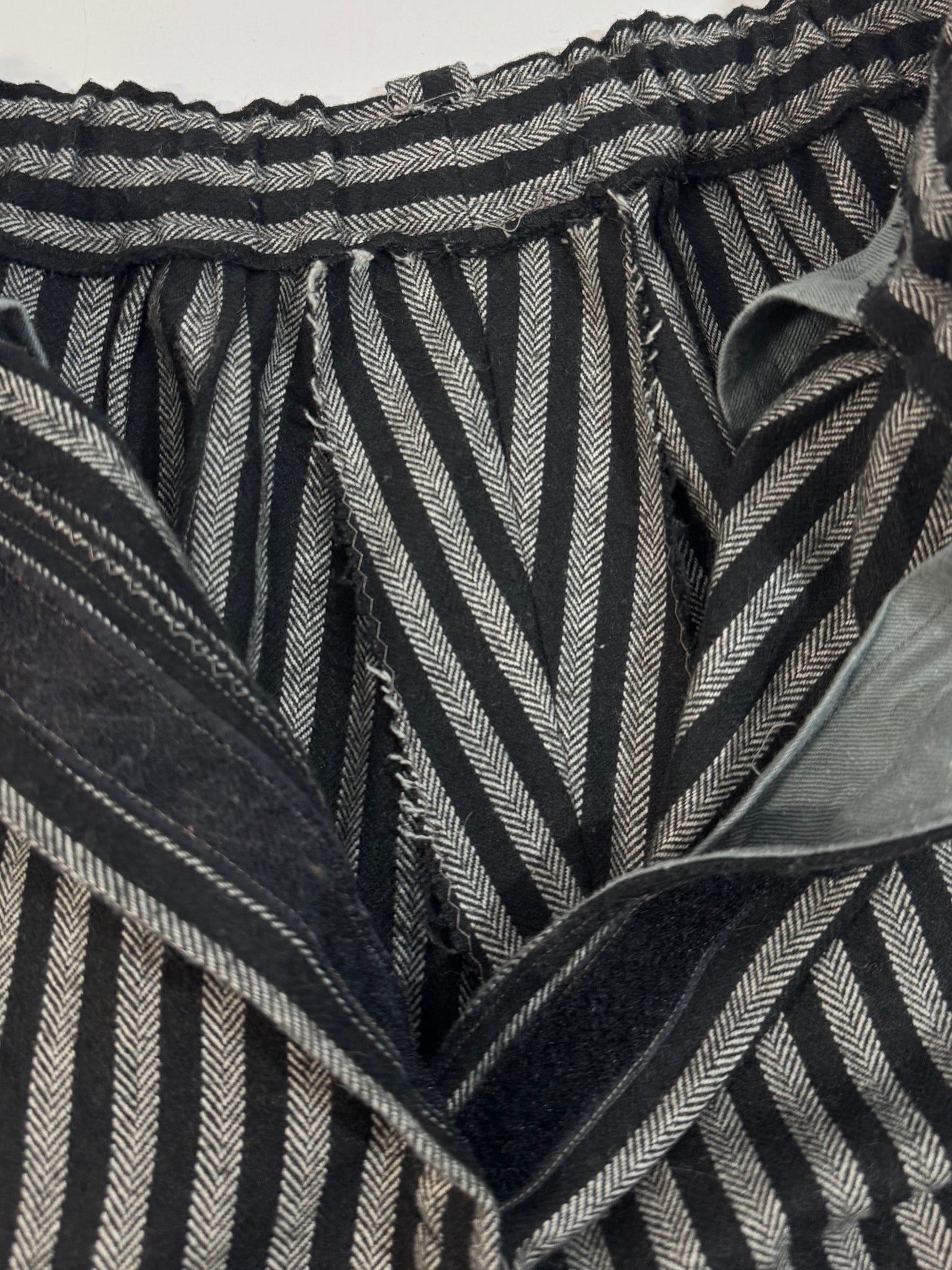 '80s Hand Crafted Wool Trousers
