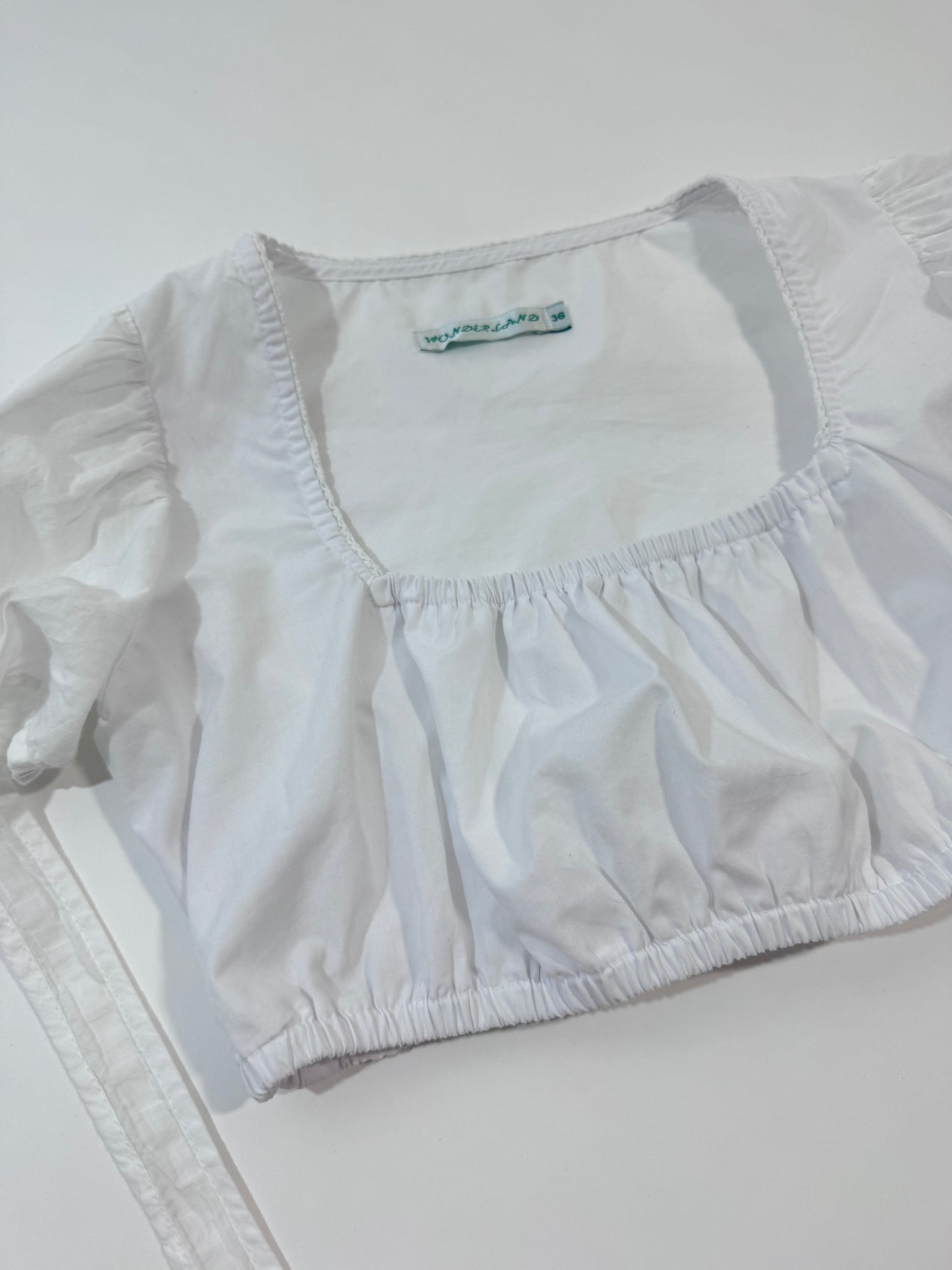 '90s Vintage Milkmaid Top