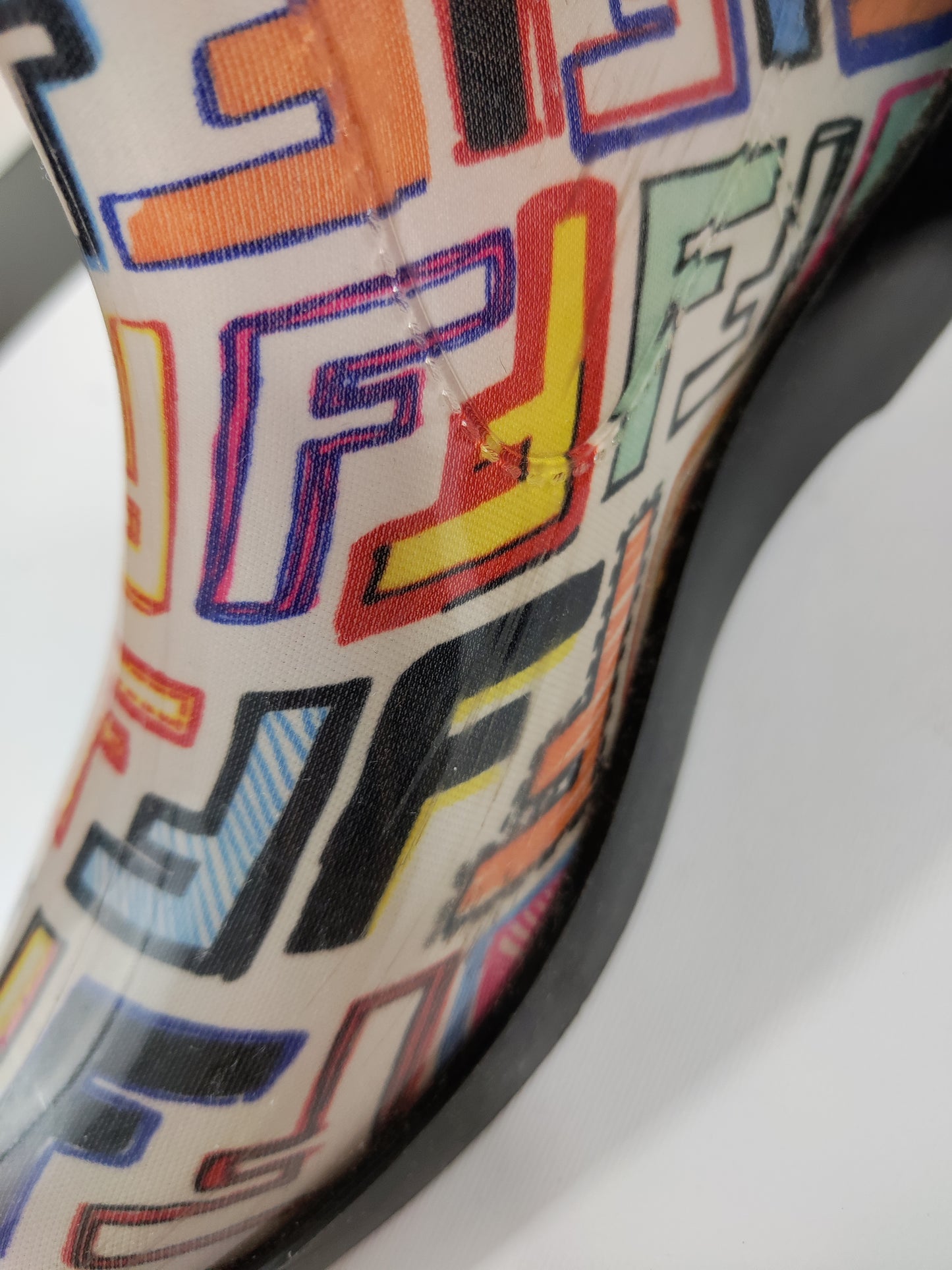 Fendi Monogram Rainboots