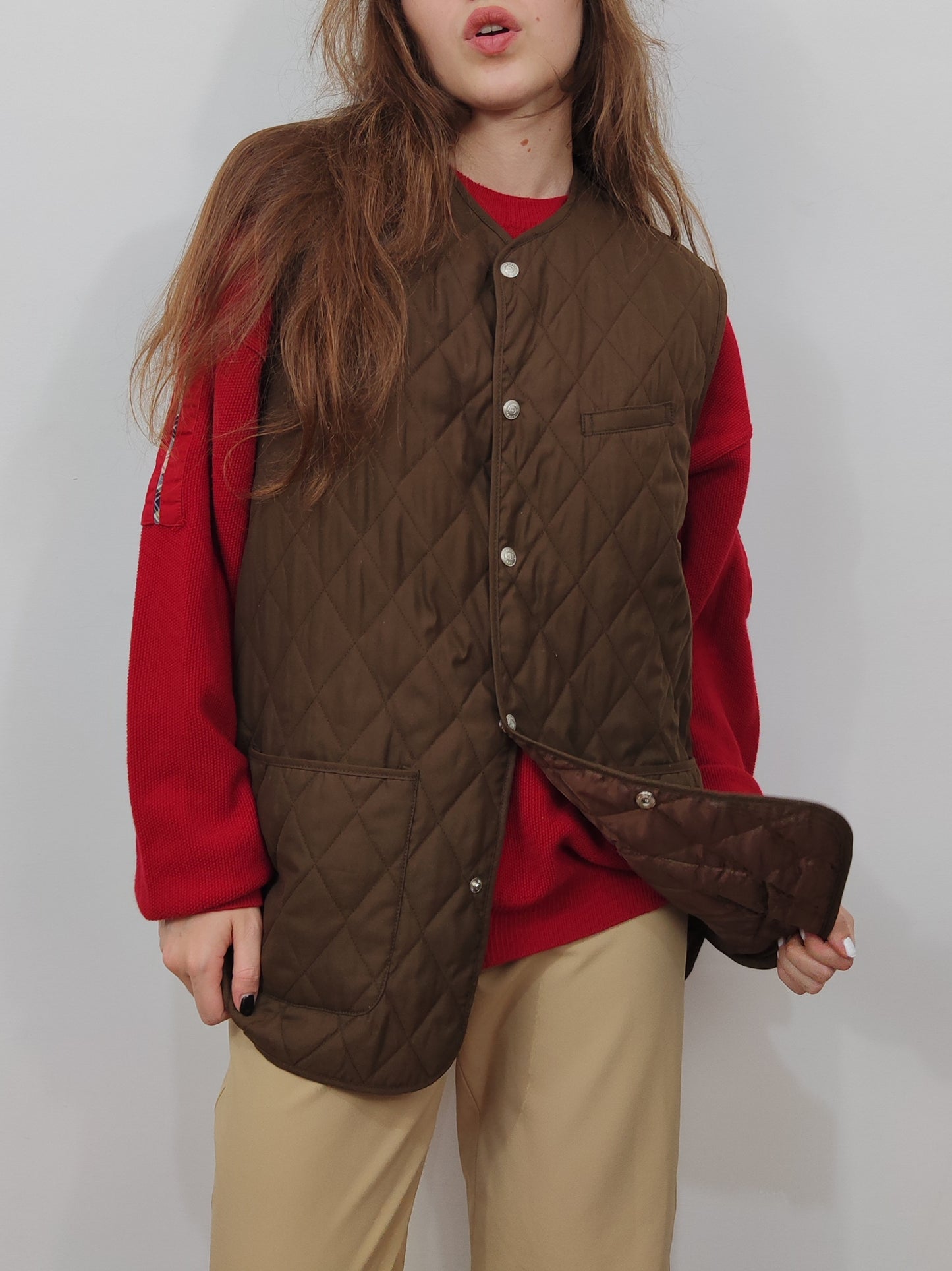 Vintage Quilted Gilet