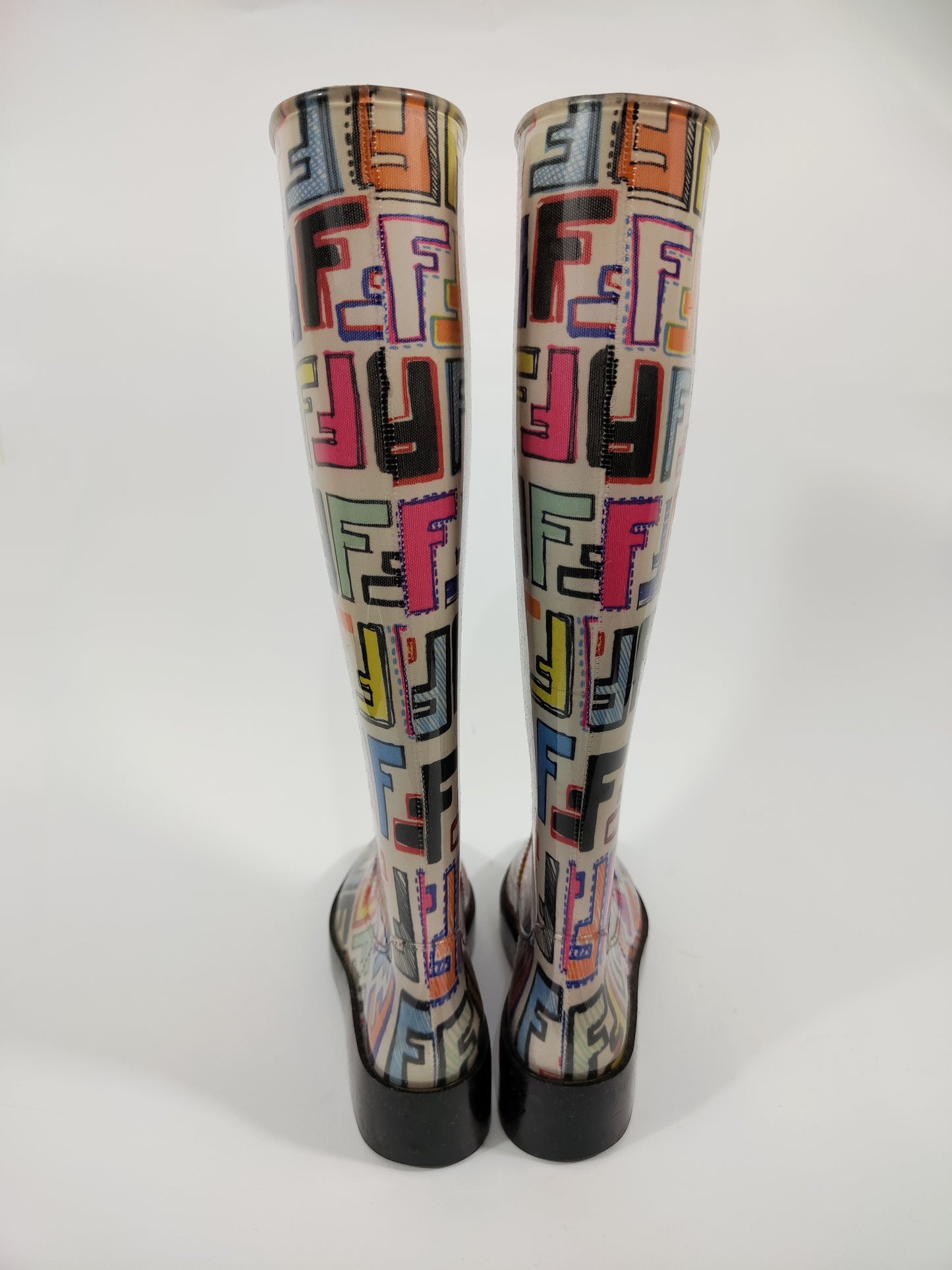 Fendi Monogram Rainboots