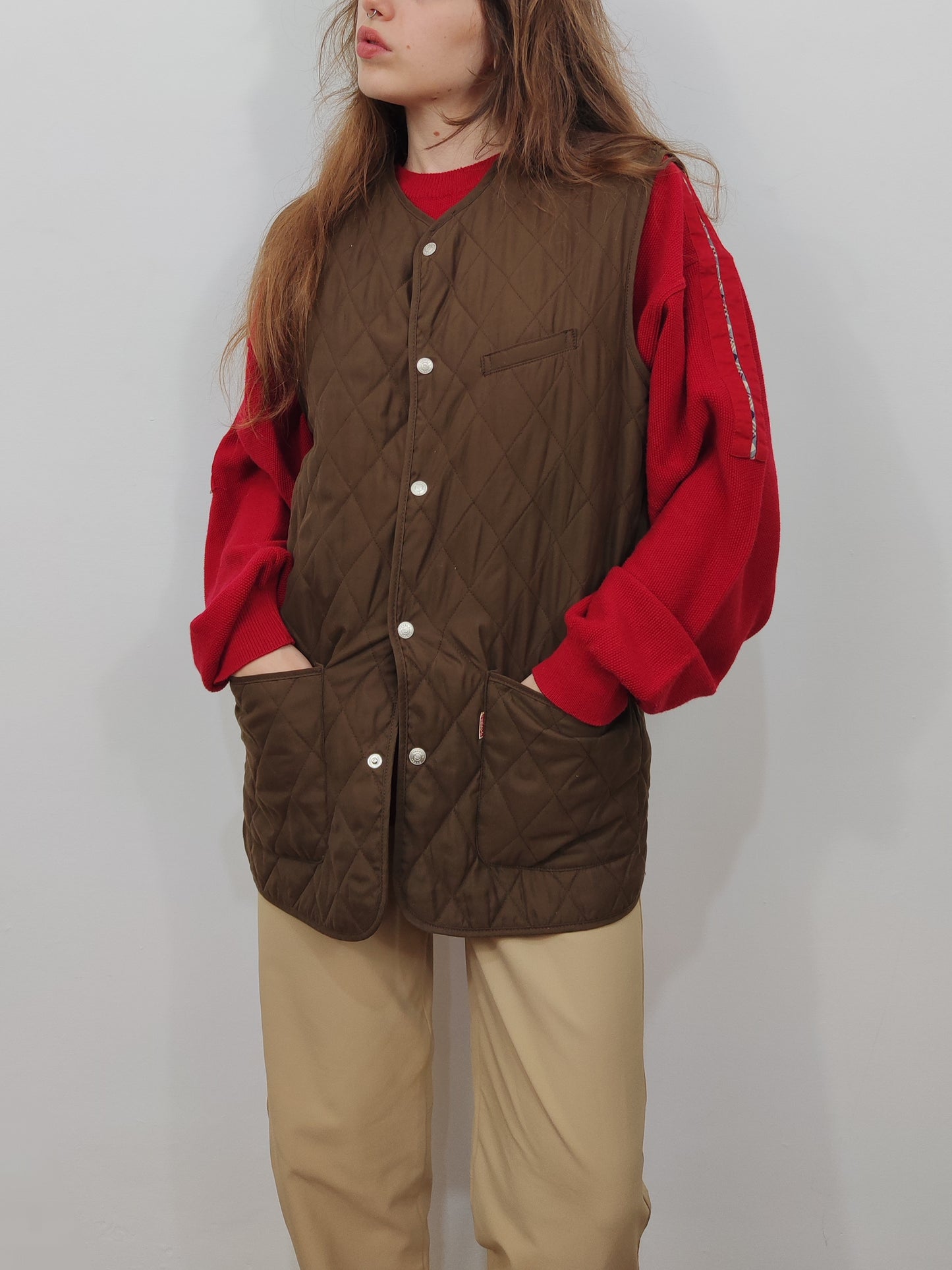Vintage Quilted Gilet