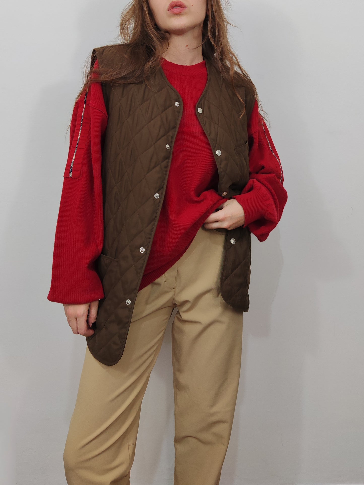 Vintage Quilted Gilet