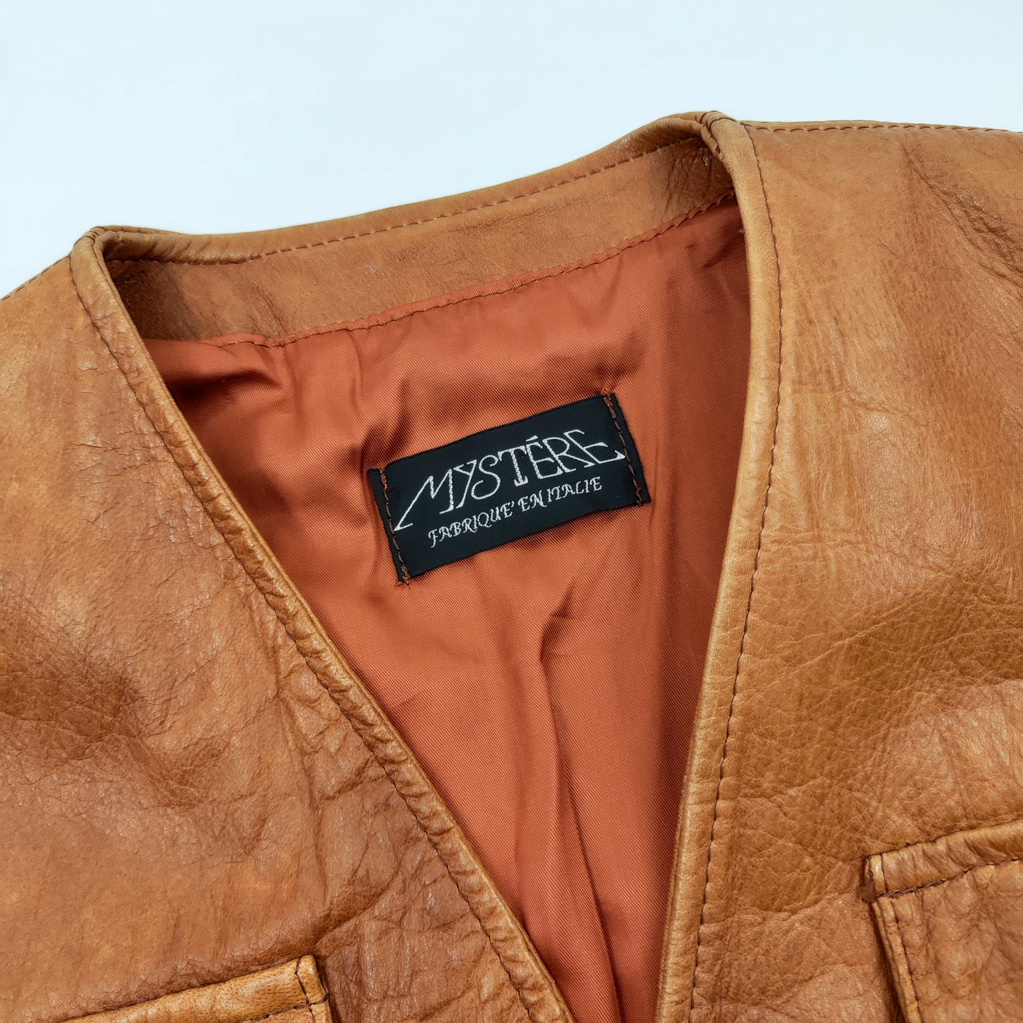 Vintage Leather Vest