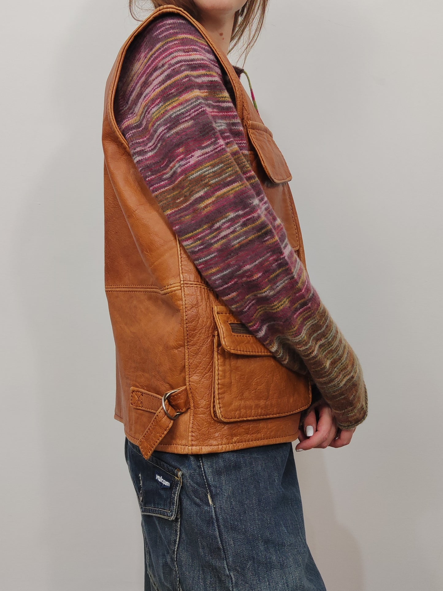 Vintage Leather Vest