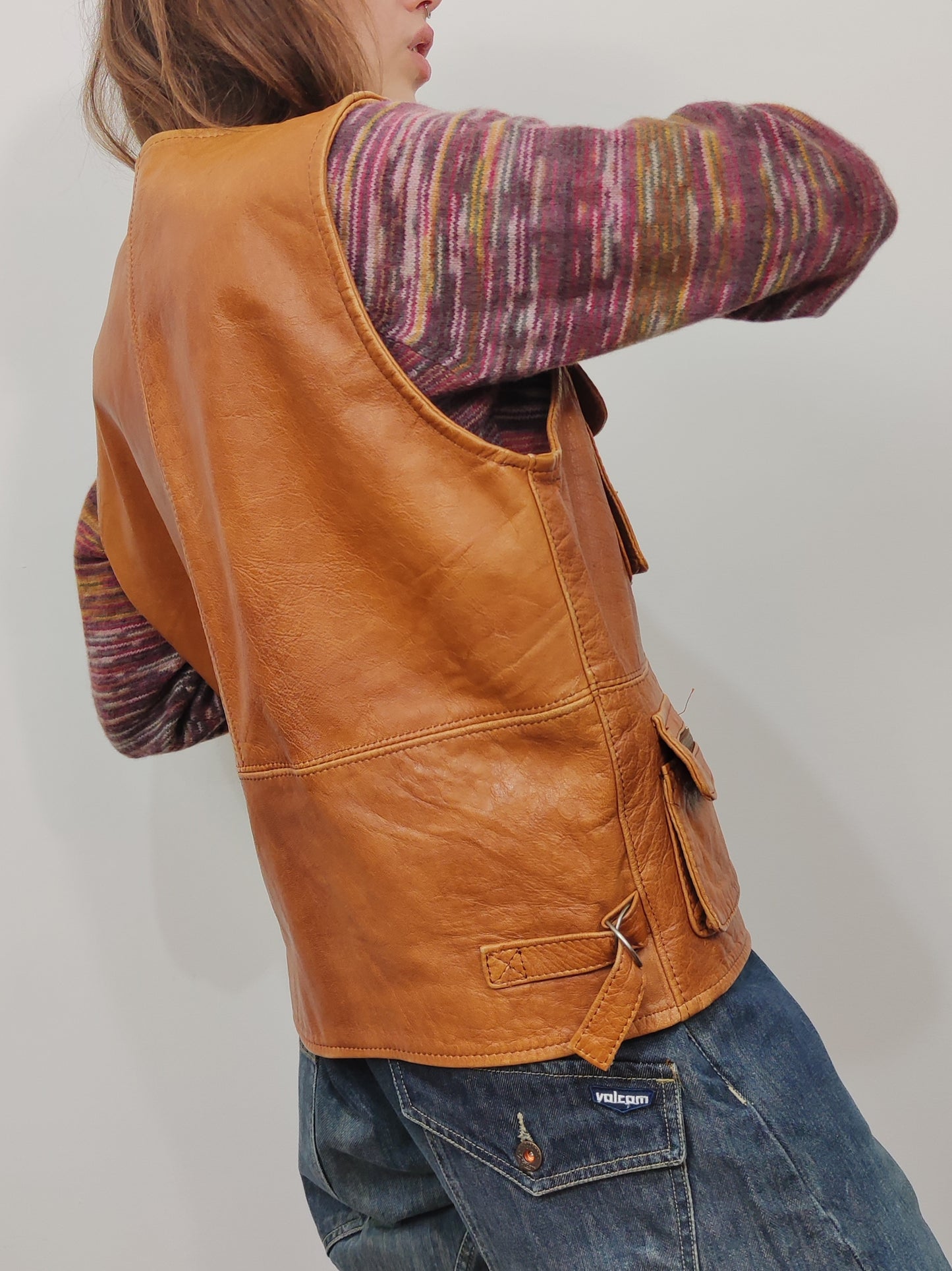 Vintage Leather Vest