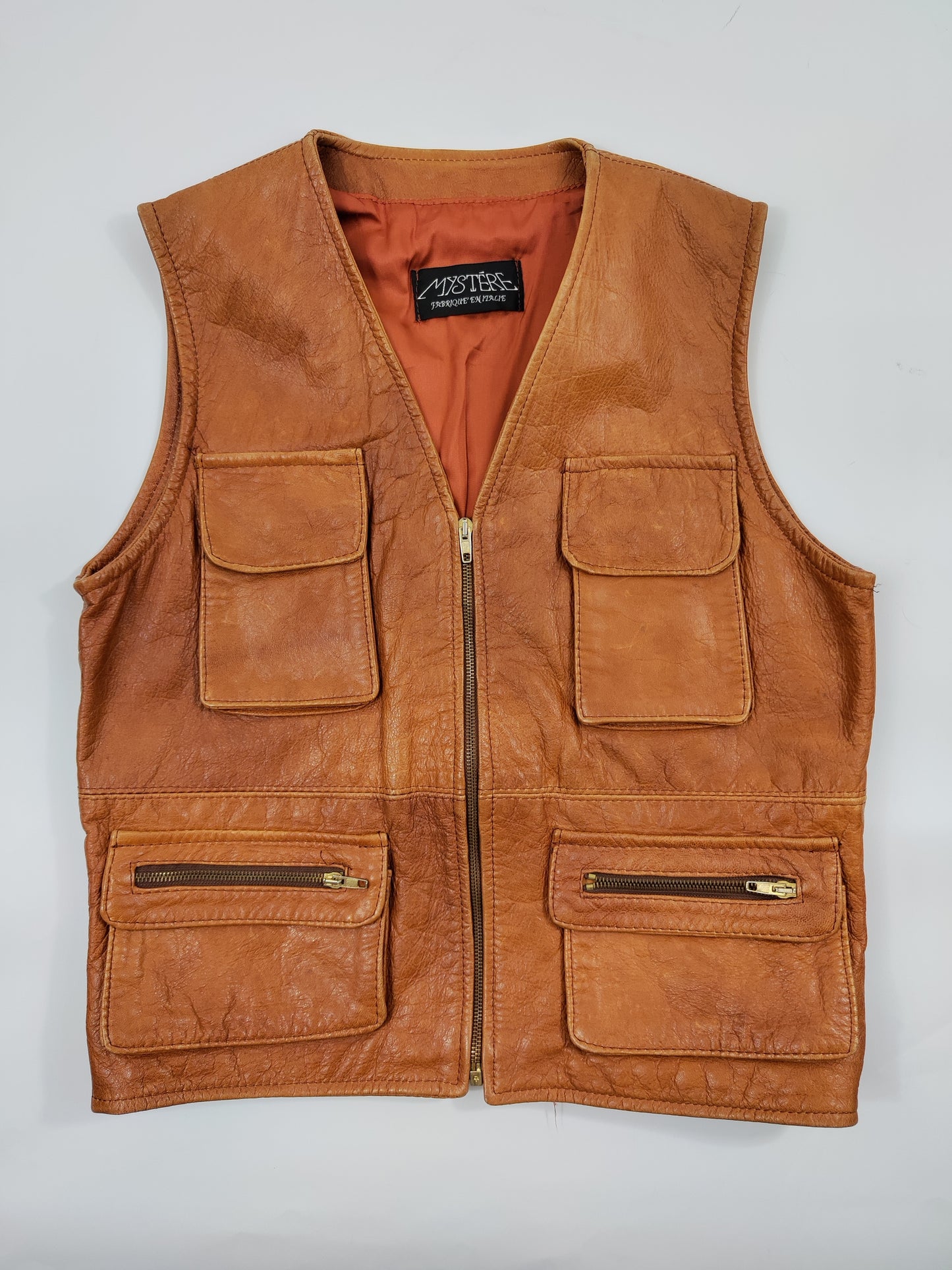 Vintage Leather Vest