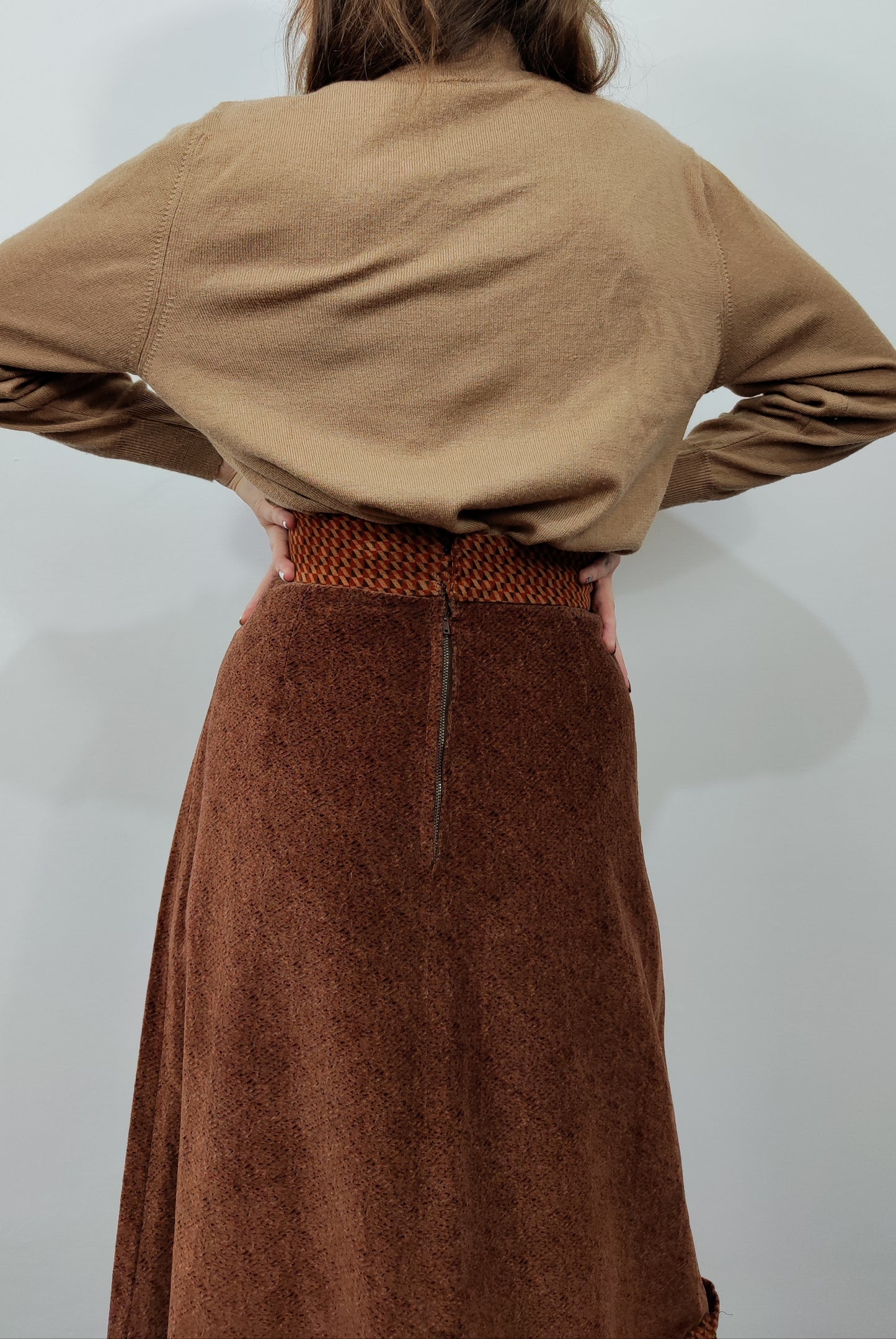 Fiorucci Vintage Velour Skirt