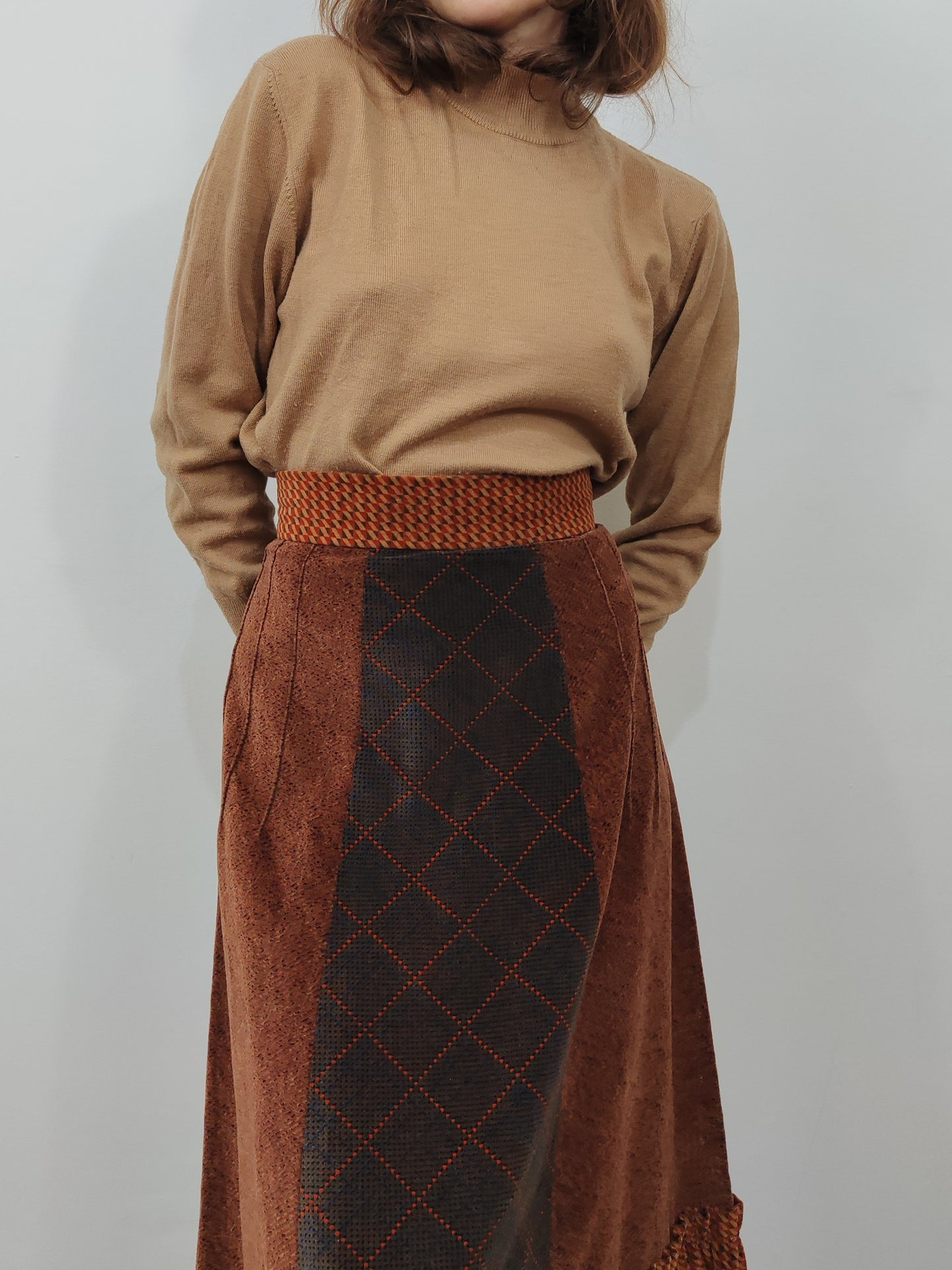 Fiorucci Vintage Velour Skirt