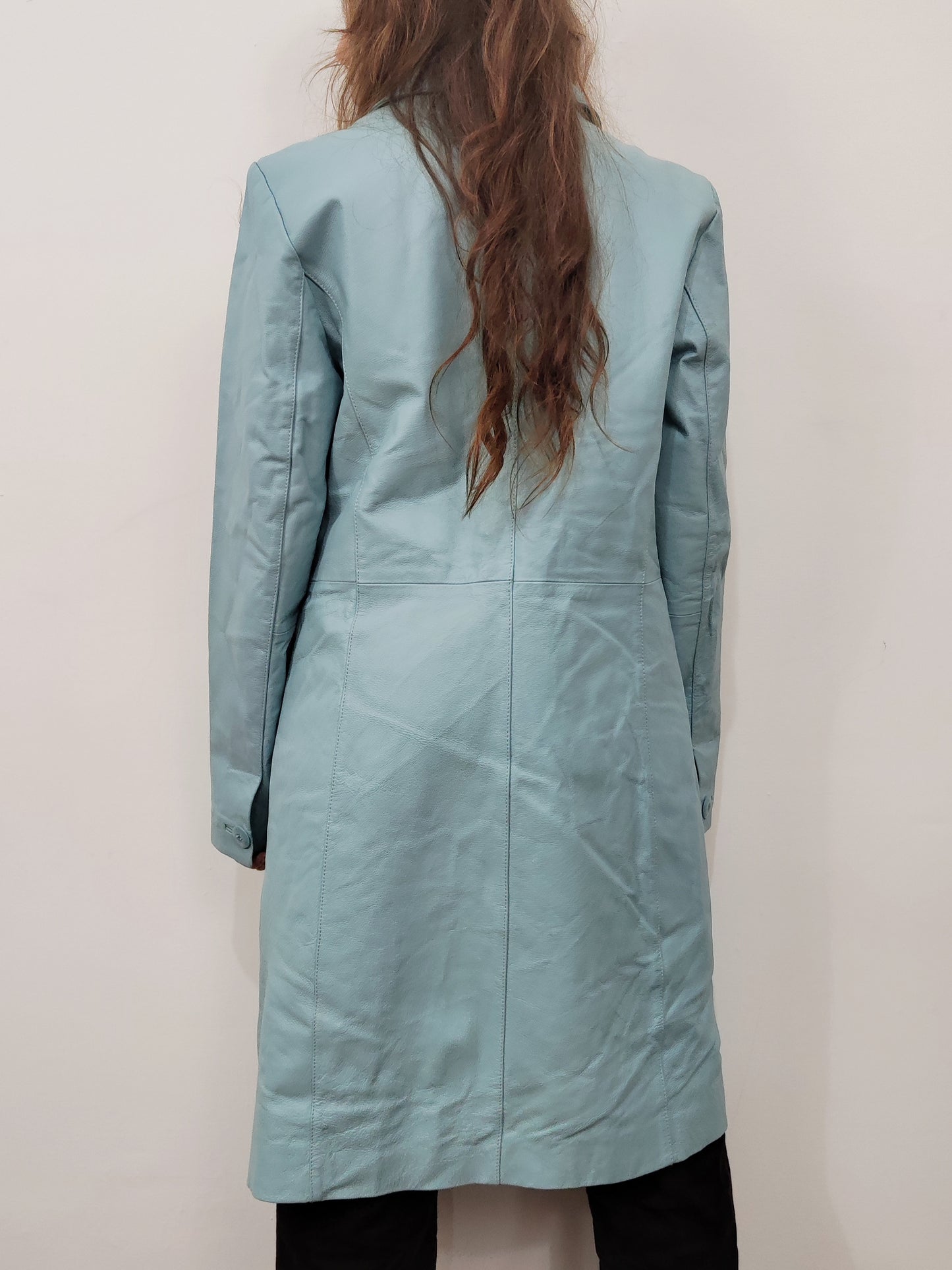 Vintage Leather Trench