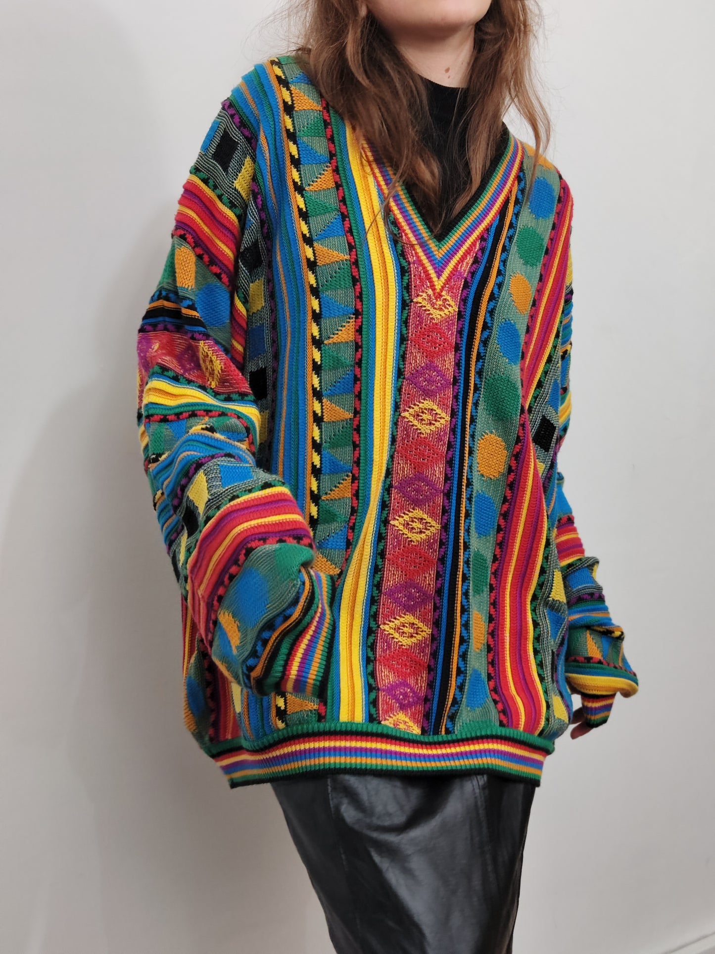 Archive - Carlo Colucci V-Neck Jumper