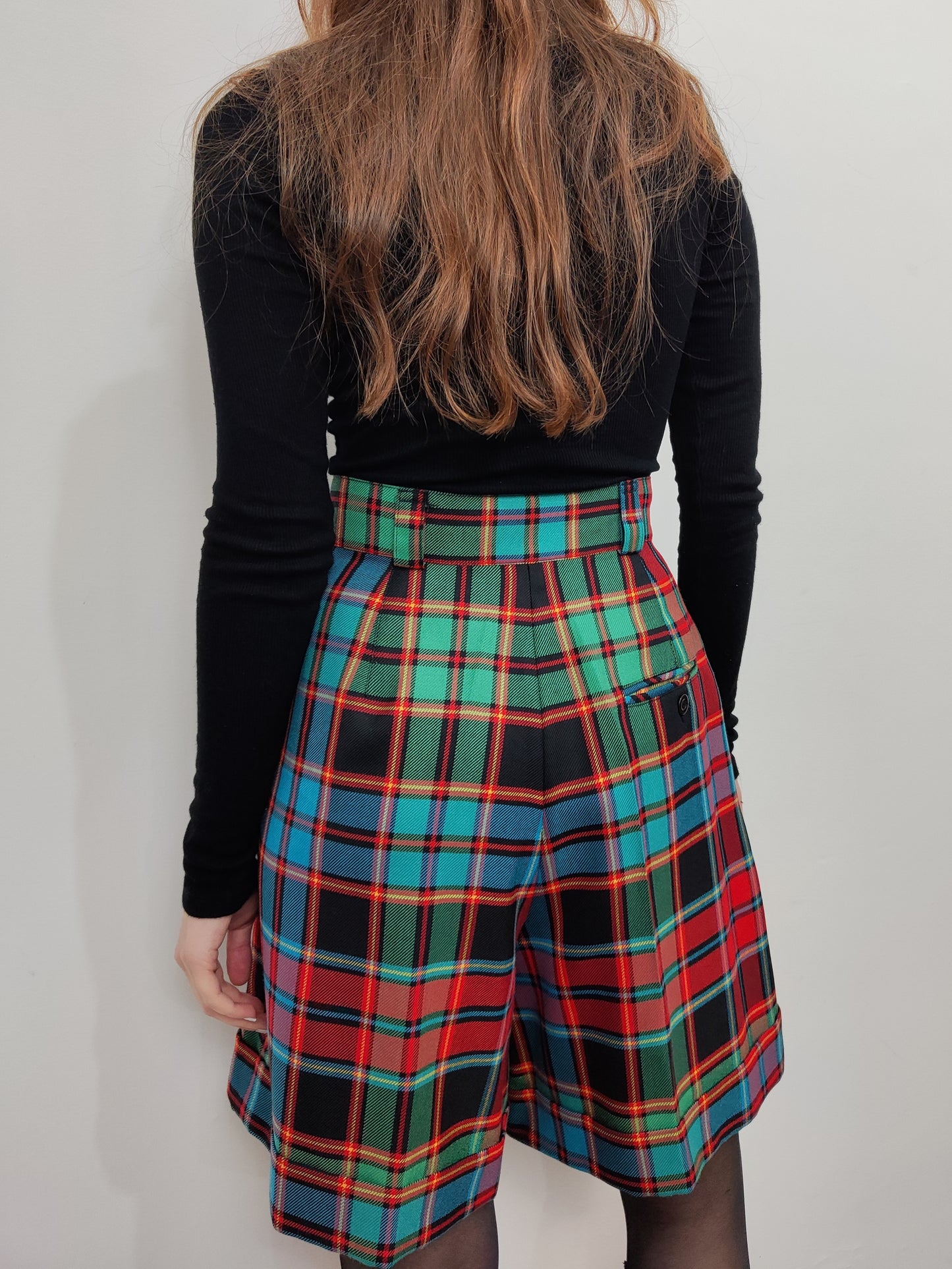 Vintage Checkered Shorts