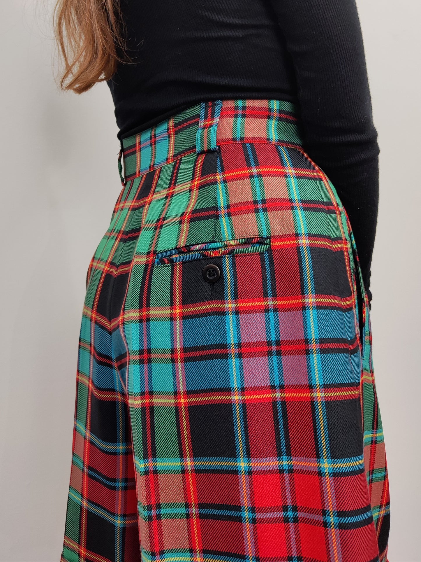 Vintage Checkered Shorts