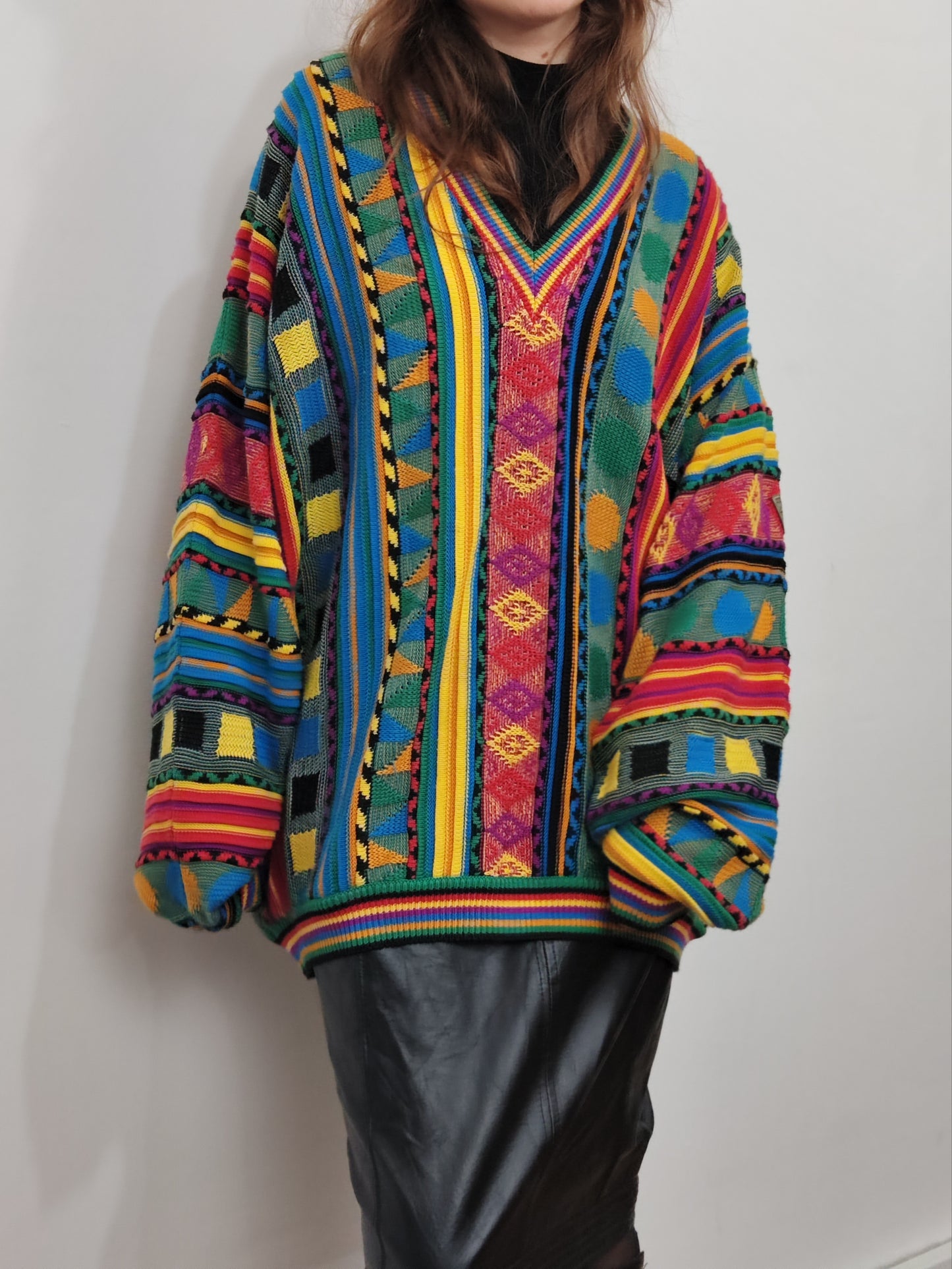 Archive - Carlo Colucci V-Neck Jumper