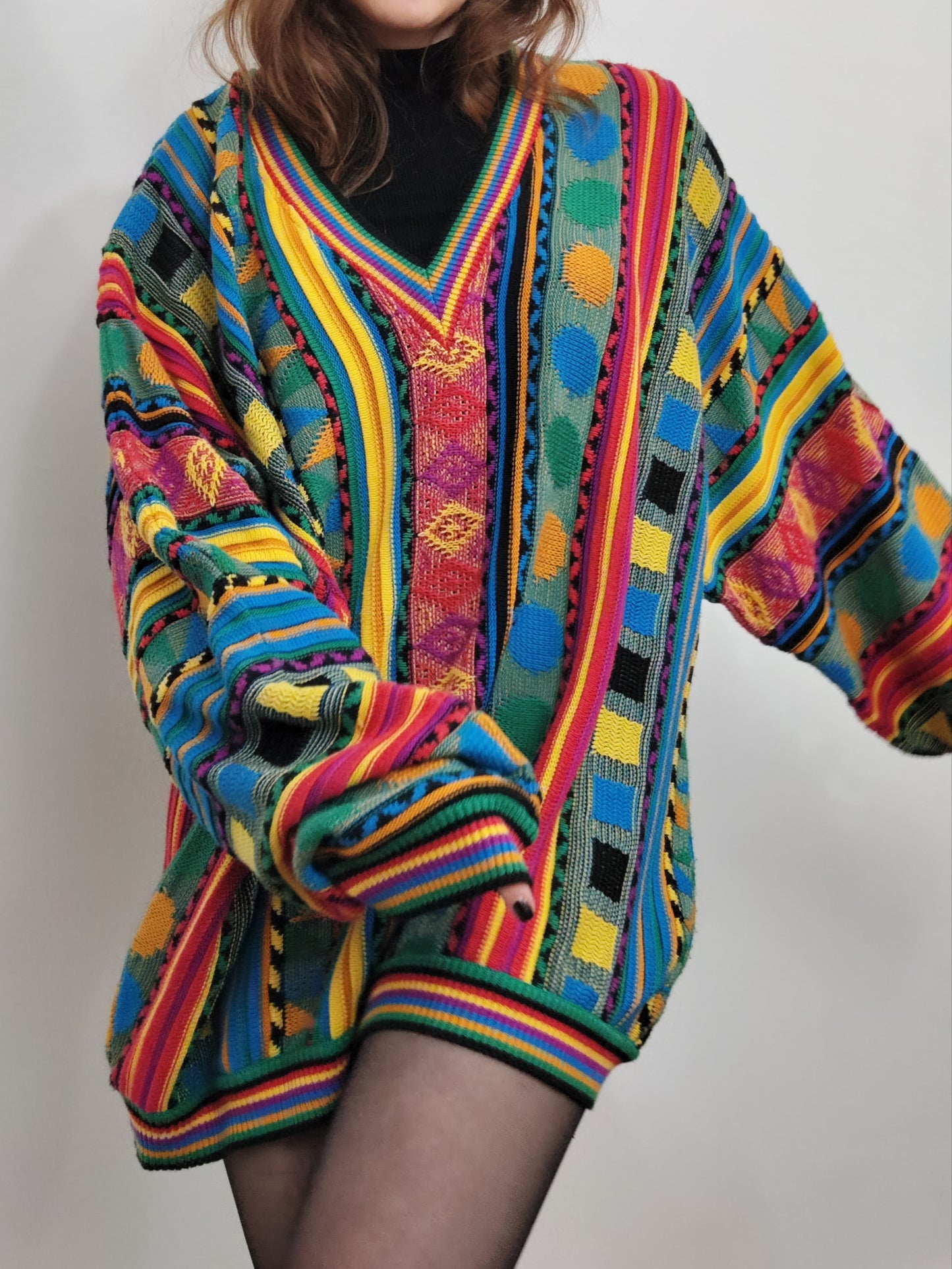 Archive - Carlo Colucci V-Neck Jumper