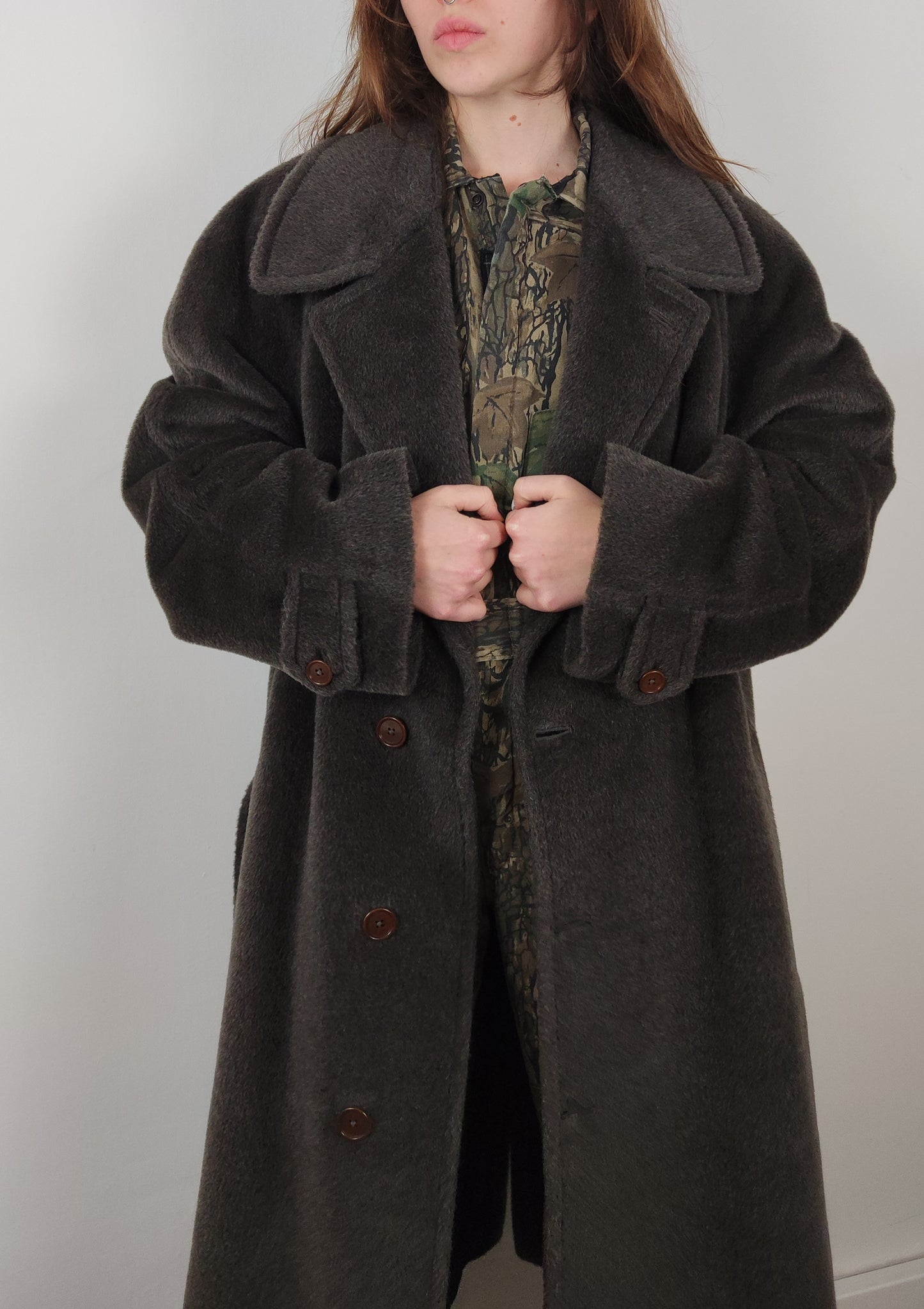 100% Virgin Wool Maxi Coat