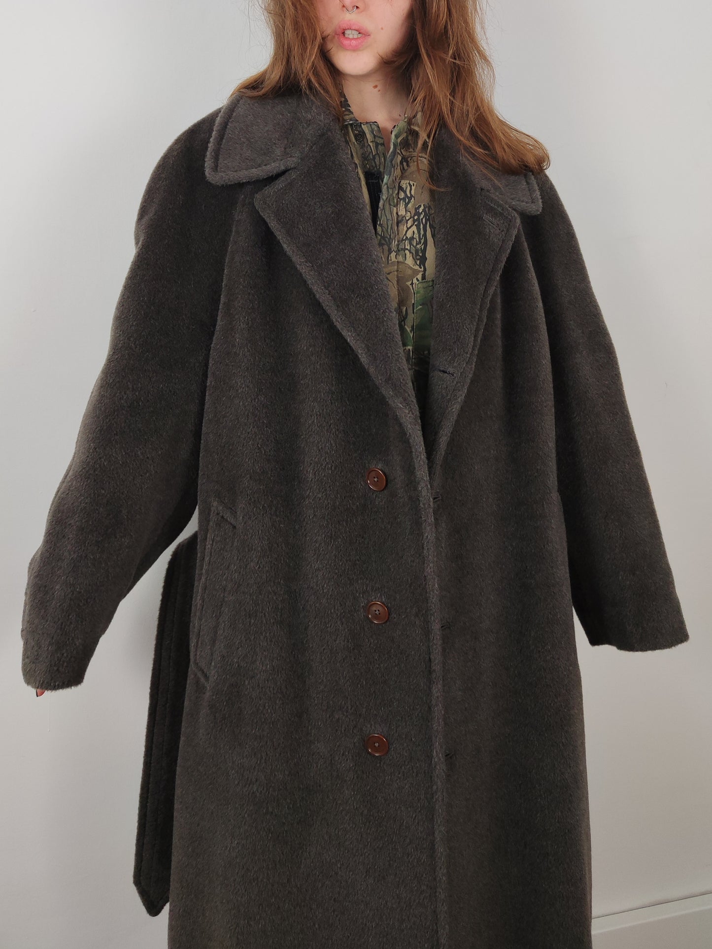 100% Virgin Wool Maxi Coat