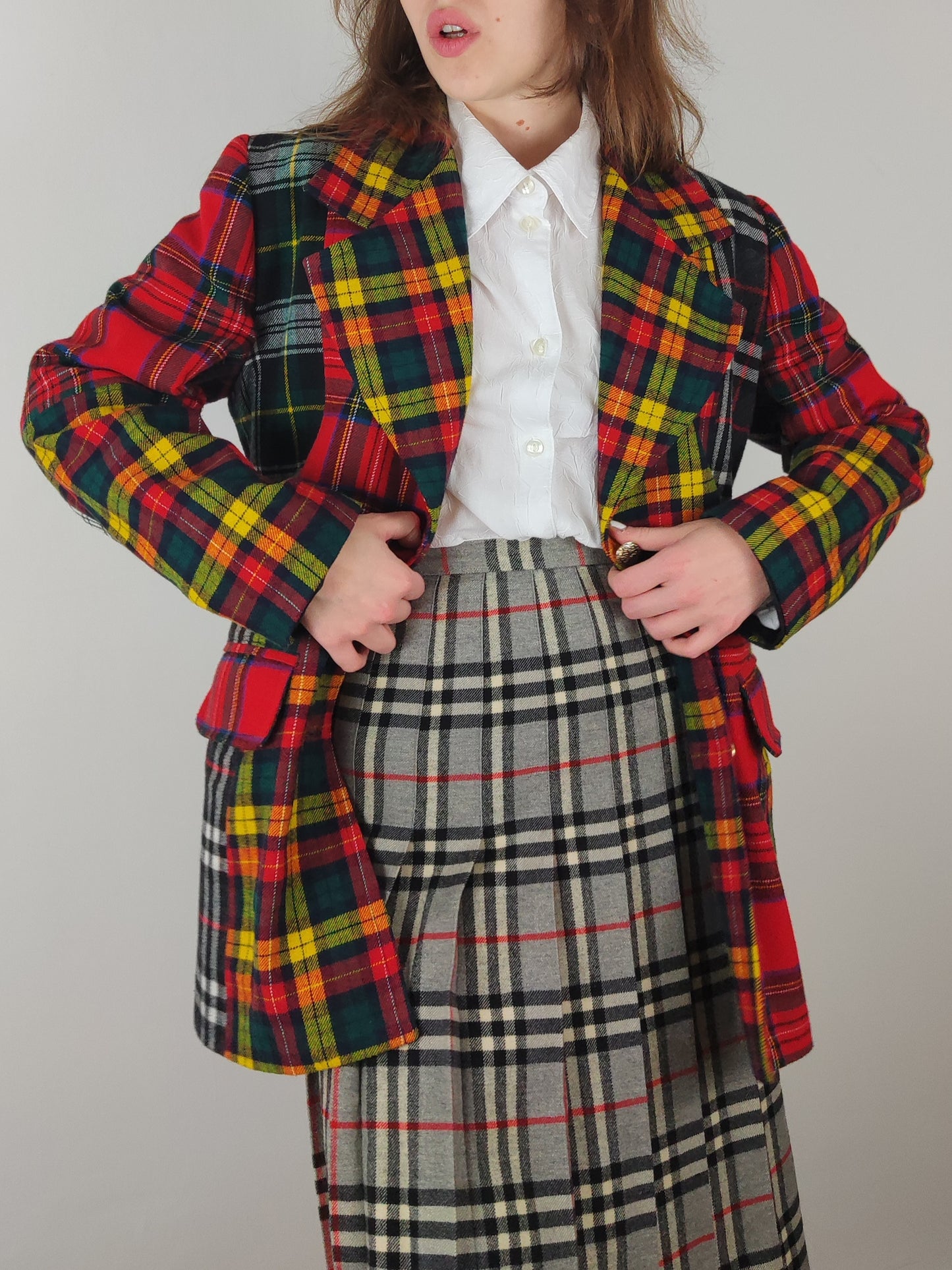 Archive - Vintage Tartan Blazer