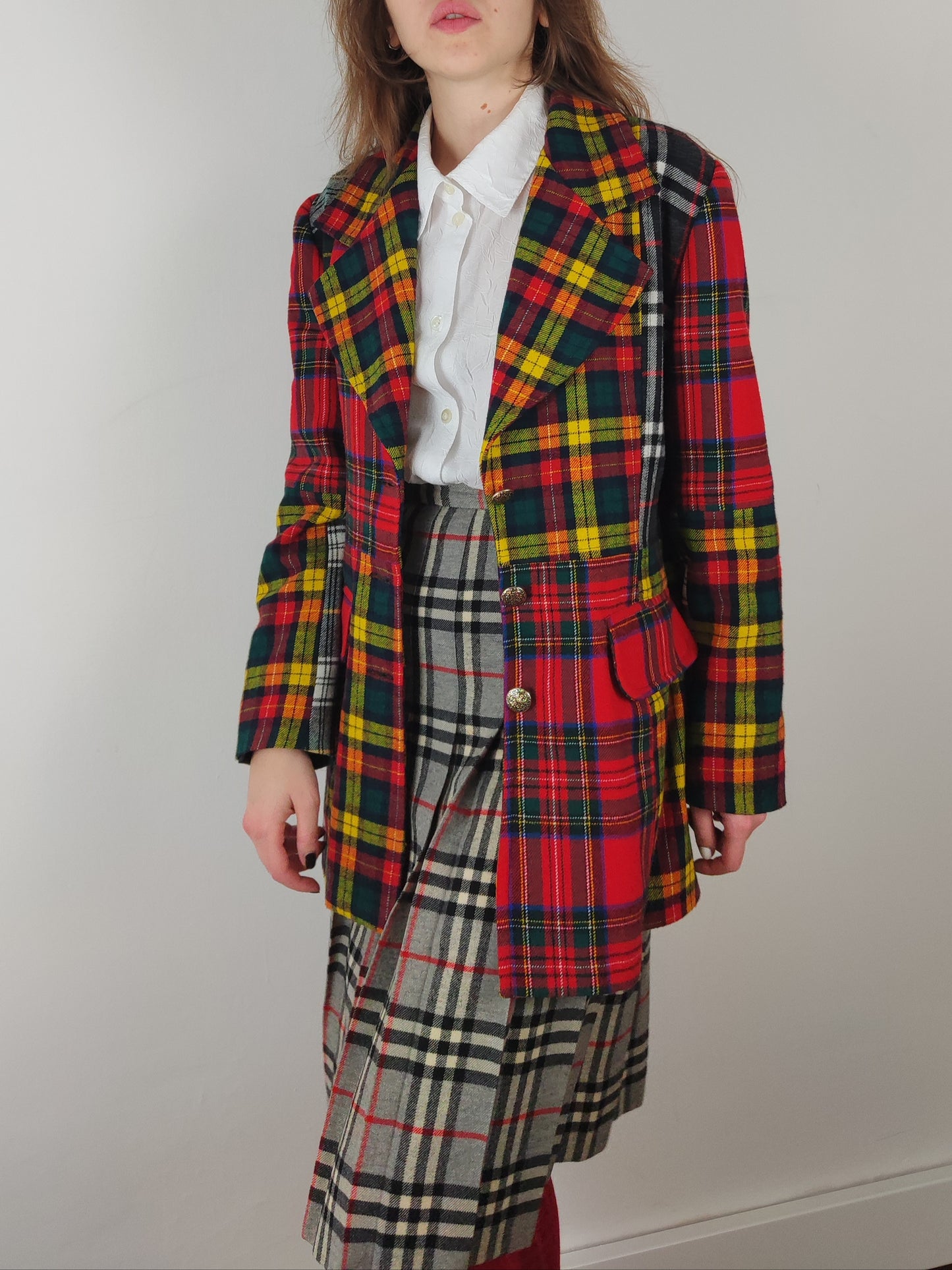 Archive - Vintage Tartan Blazer