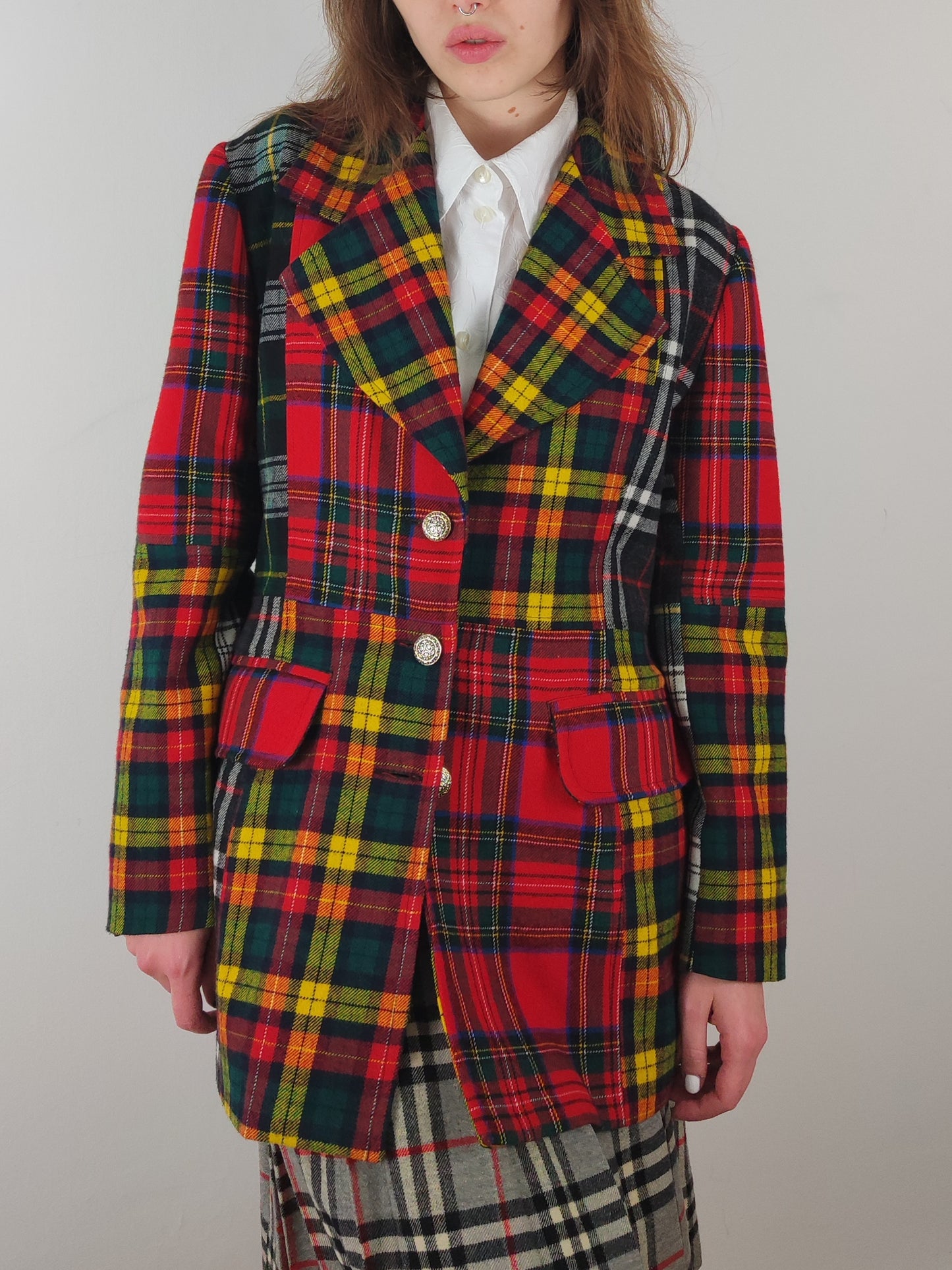Archive - Vintage Tartan Blazer