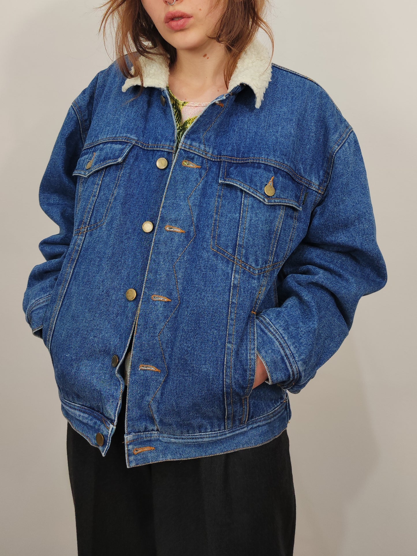 Sherpa Denim Jacket