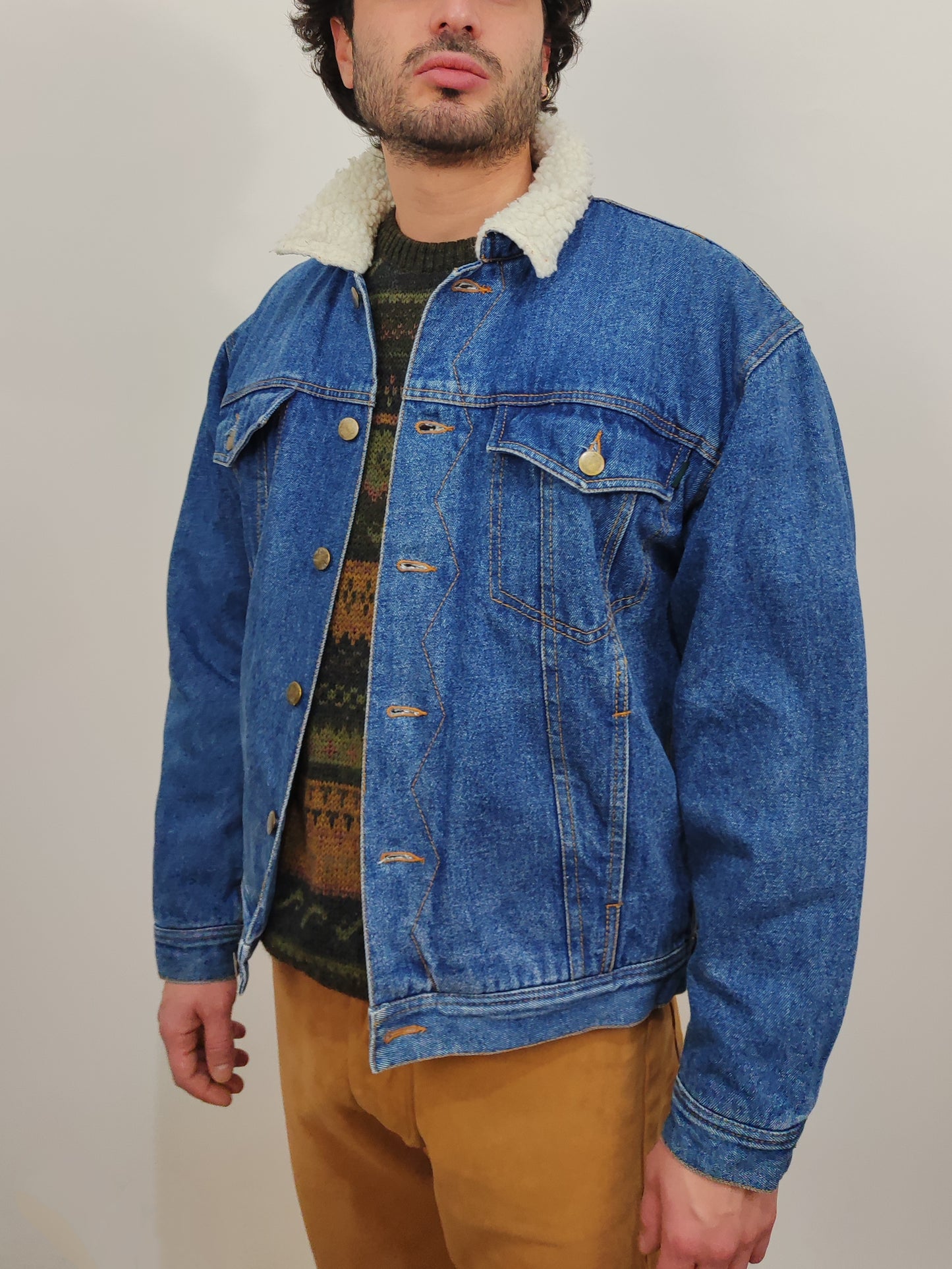 Sherpa Denim Jacket