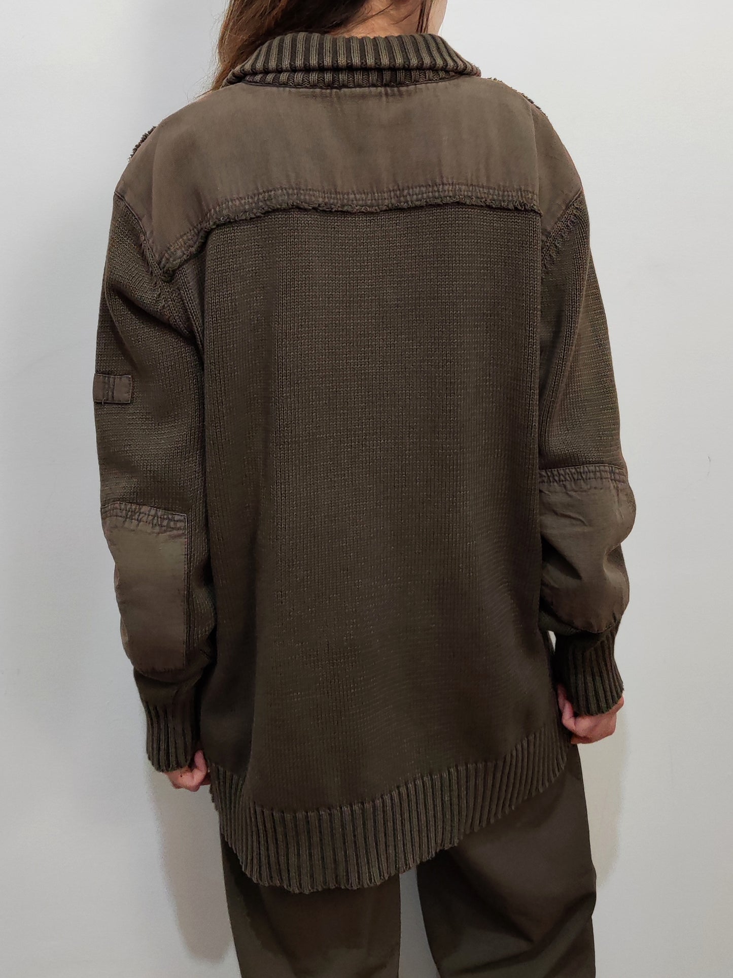 Woolly-Pully Military Jumper