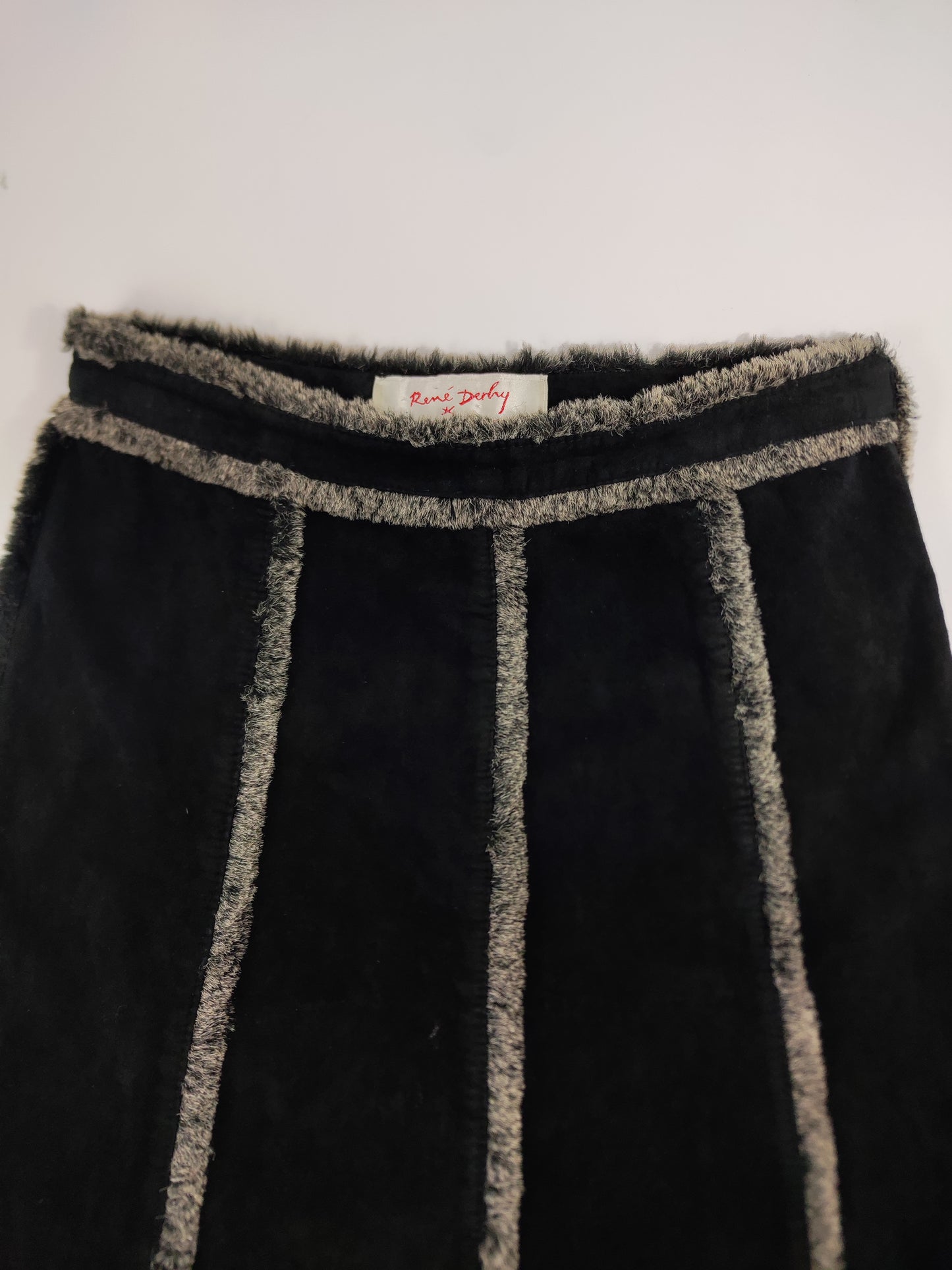 Vintage Leather Long Skirt