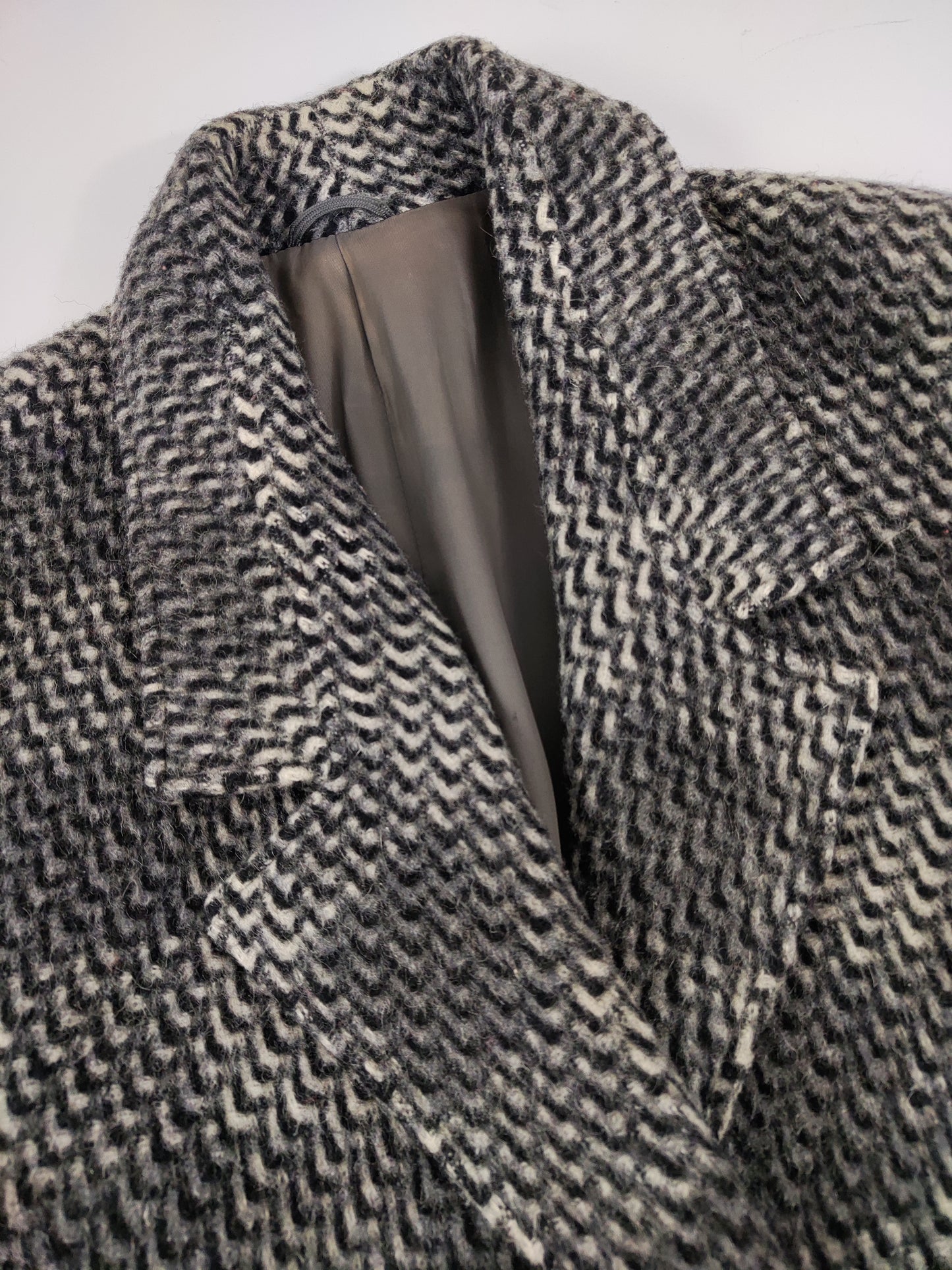 Vintage Wool Blend Optical Coat