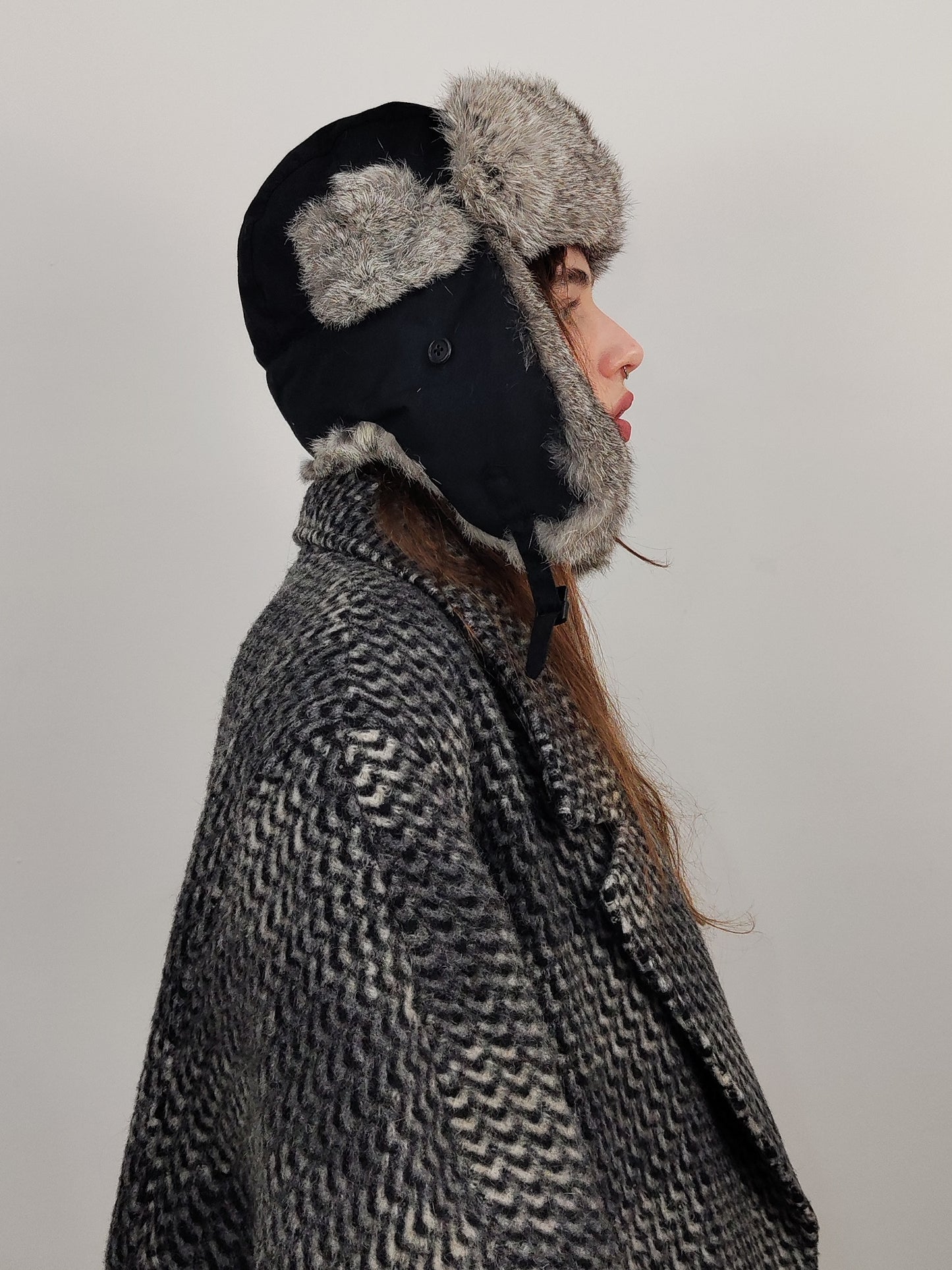Vintage Lapin Fur Hat