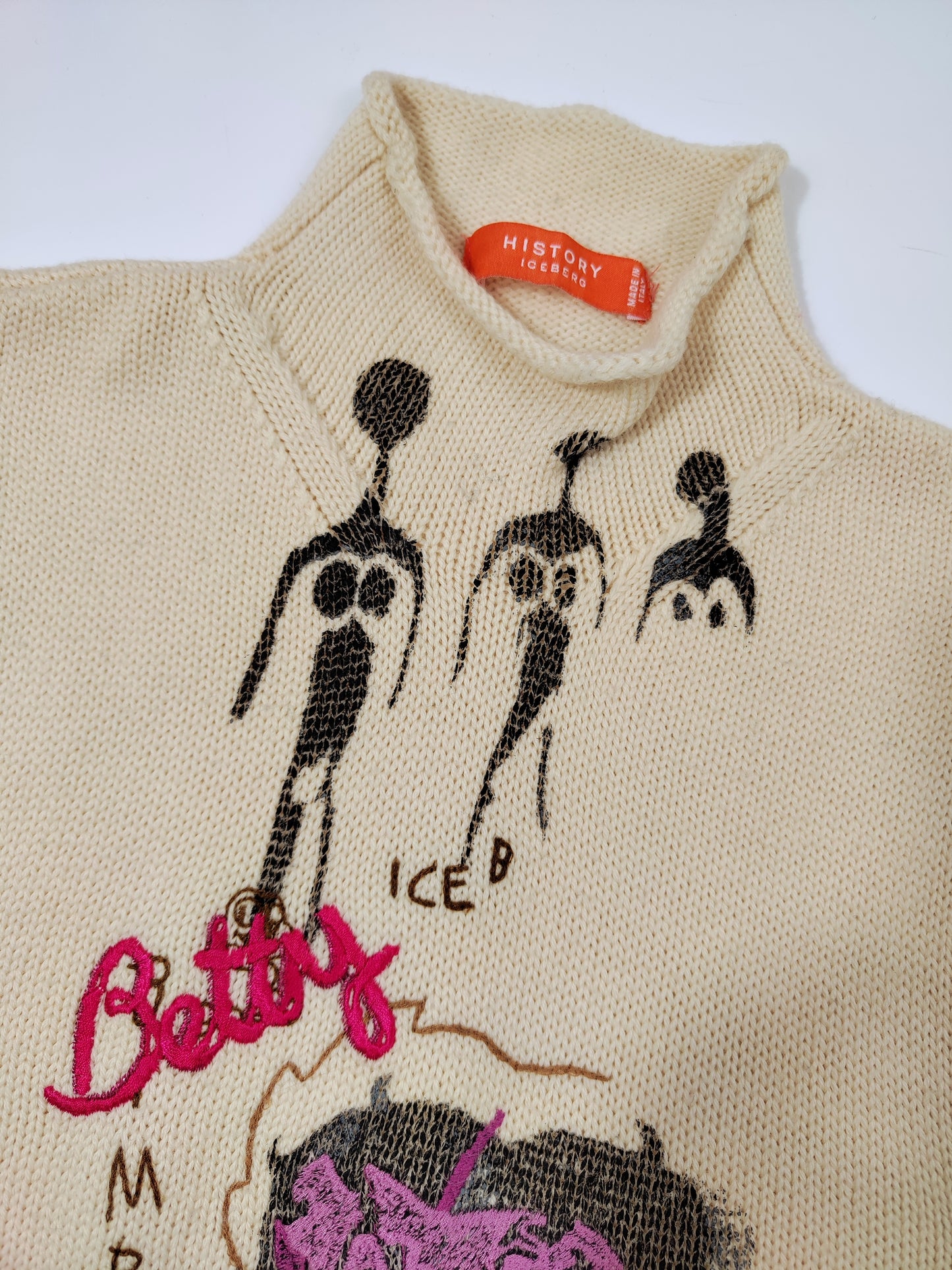 Iceberg History Gilmar Betty Boop Vintage Gilet