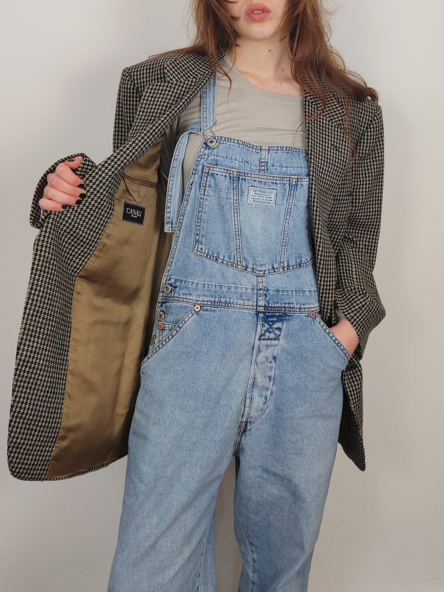 Vintage Tailored Wool Blazer