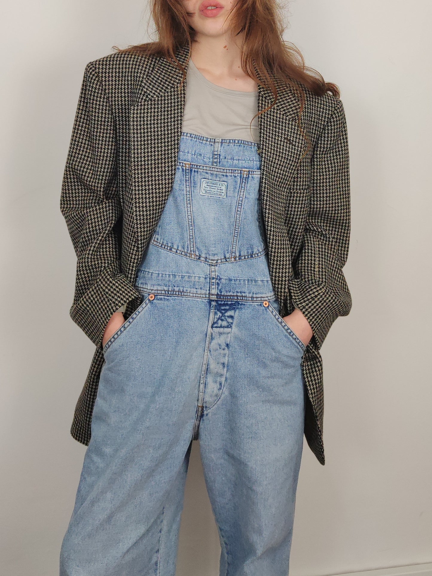 Vintage Tailored Wool Blazer