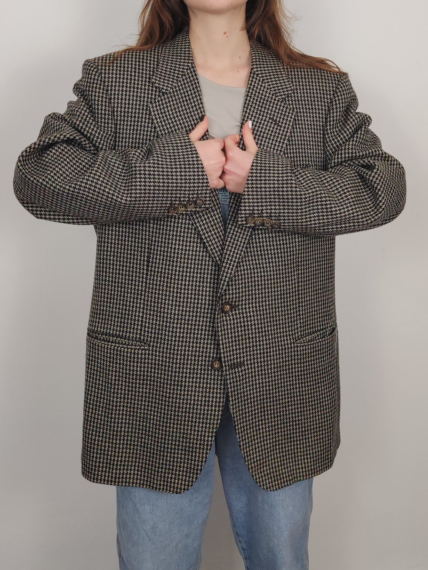 Vintage Tailored Wool Blazer