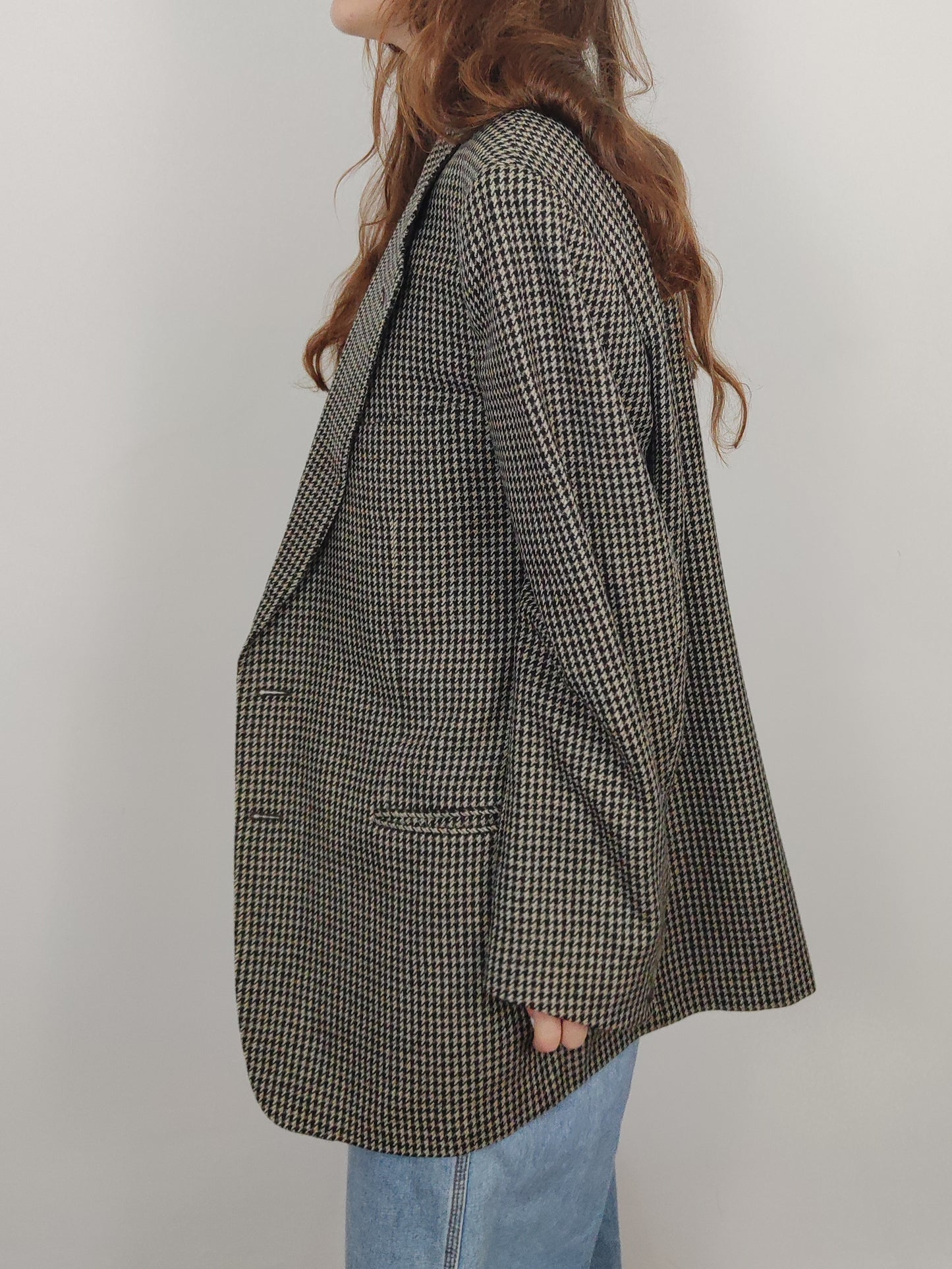 Vintage Tailored Wool Blazer