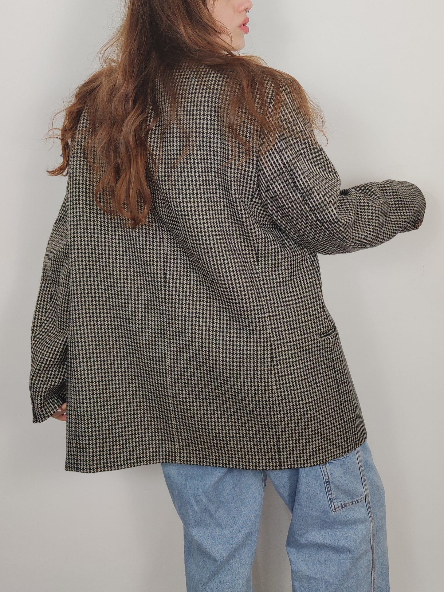 Vintage Tailored Wool Blazer