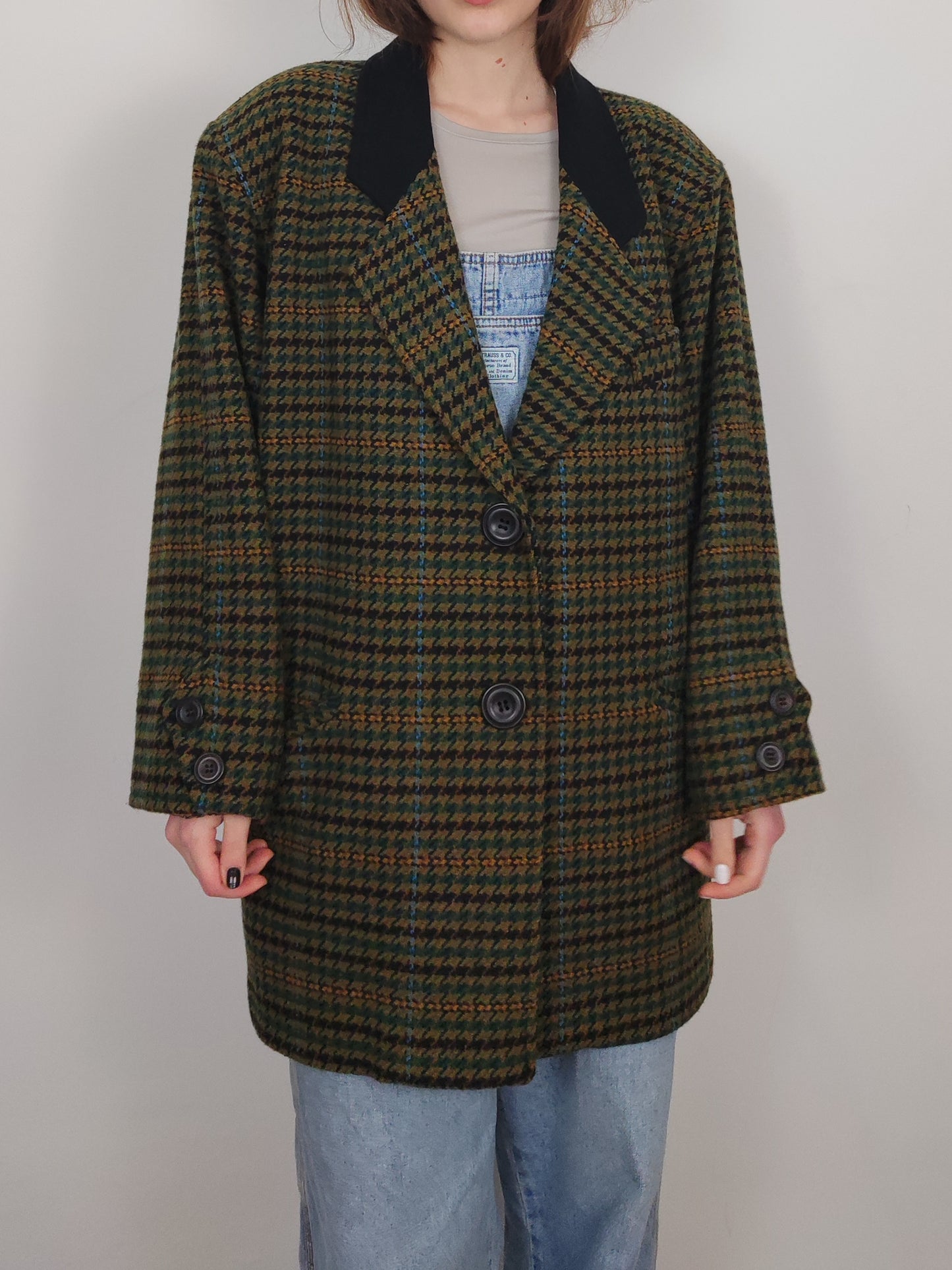 Vintage Wool Blend Coat