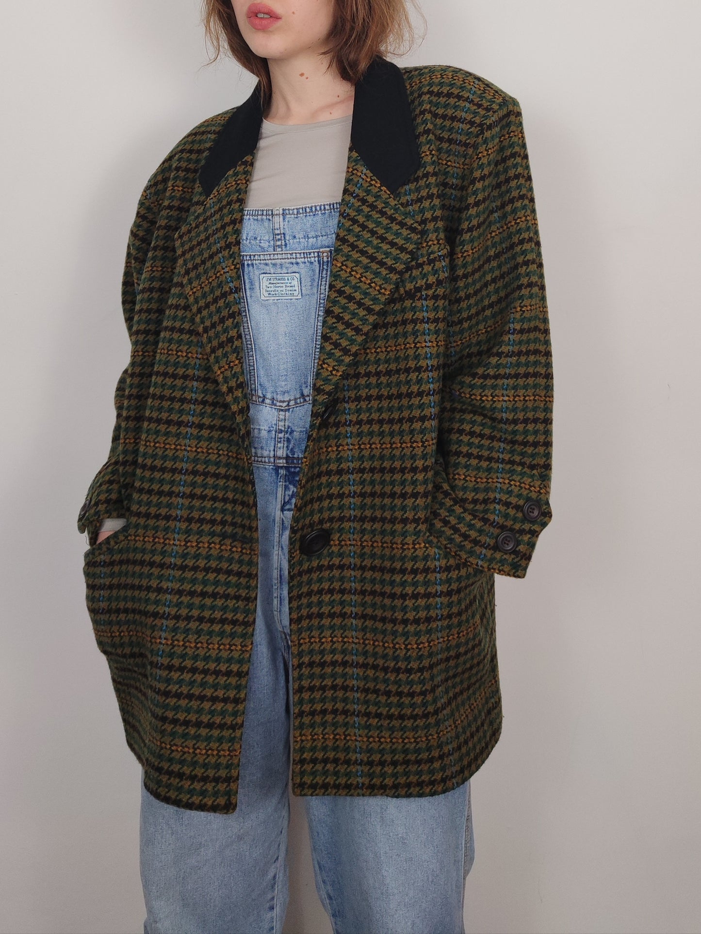 Vintage Wool Blend Coat