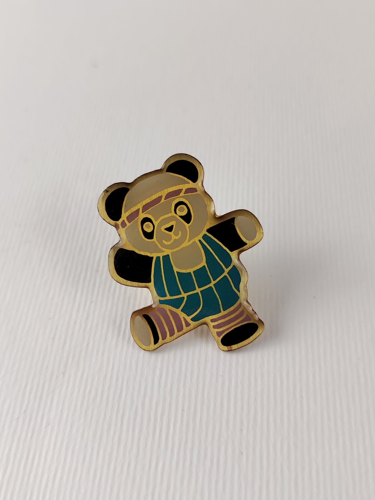 '90s Panda Gym Pin