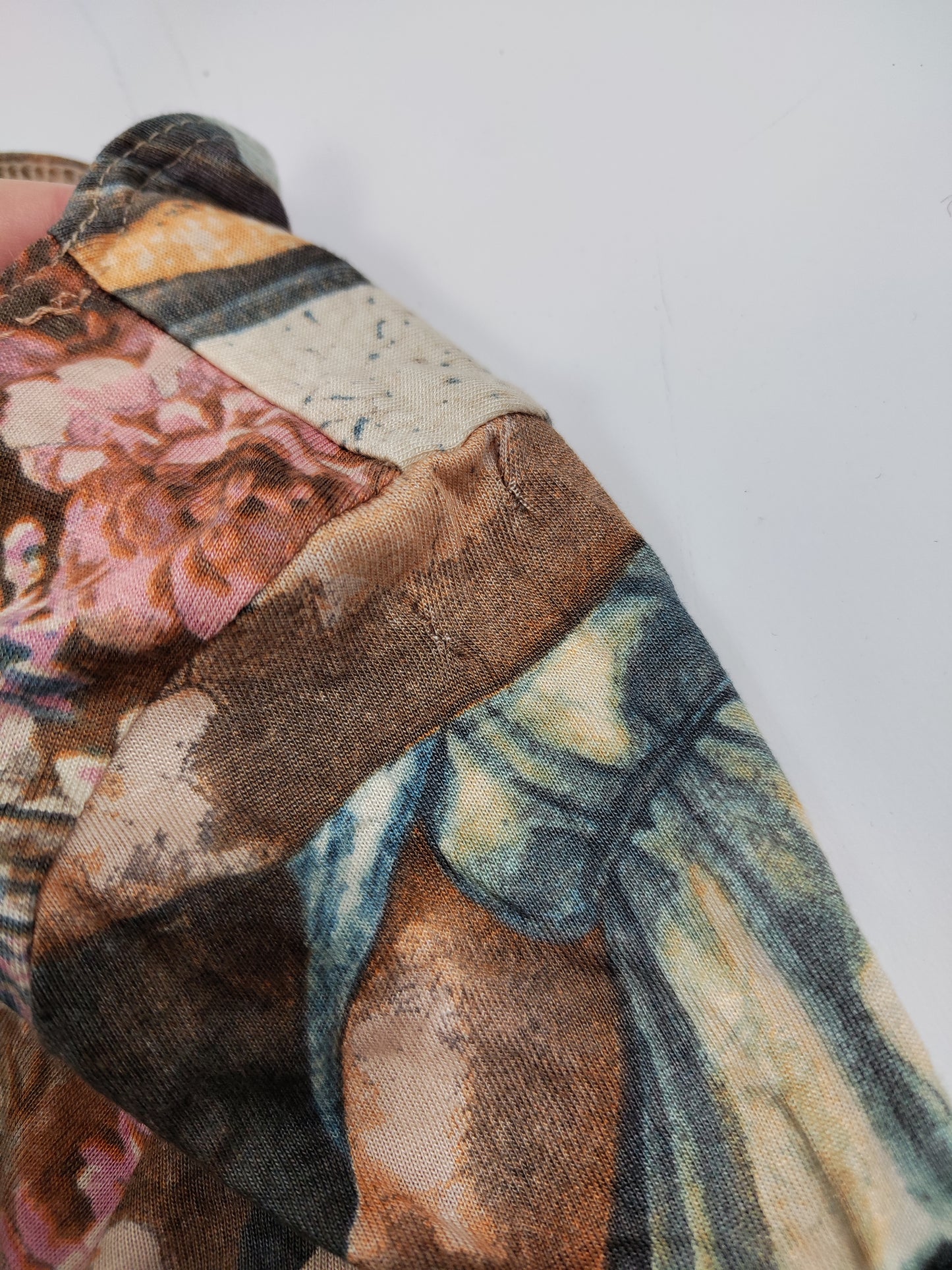 '90s Vintage Print Top