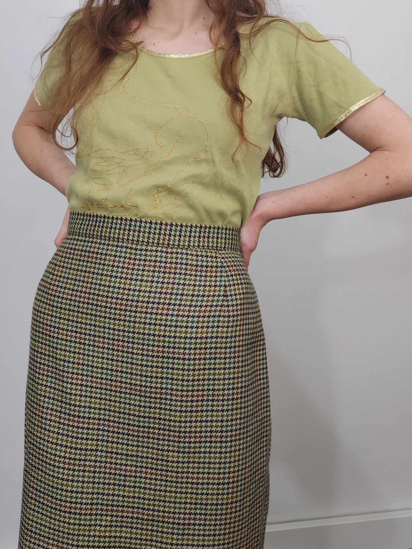 100% Virgin Wool Skirt